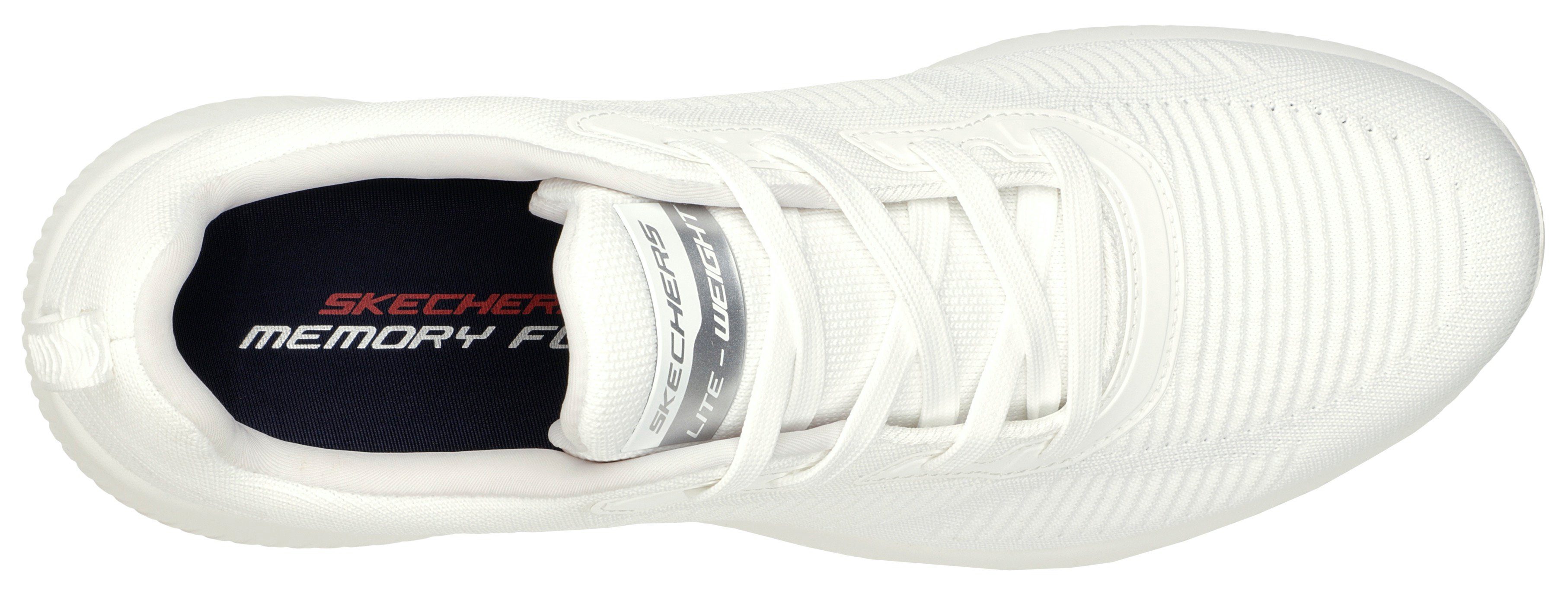 Skechers Sneakers SKECHERS SQUAD geschikt voor machinewas, vrijetijdsschoen, lage schoen, veterschoen