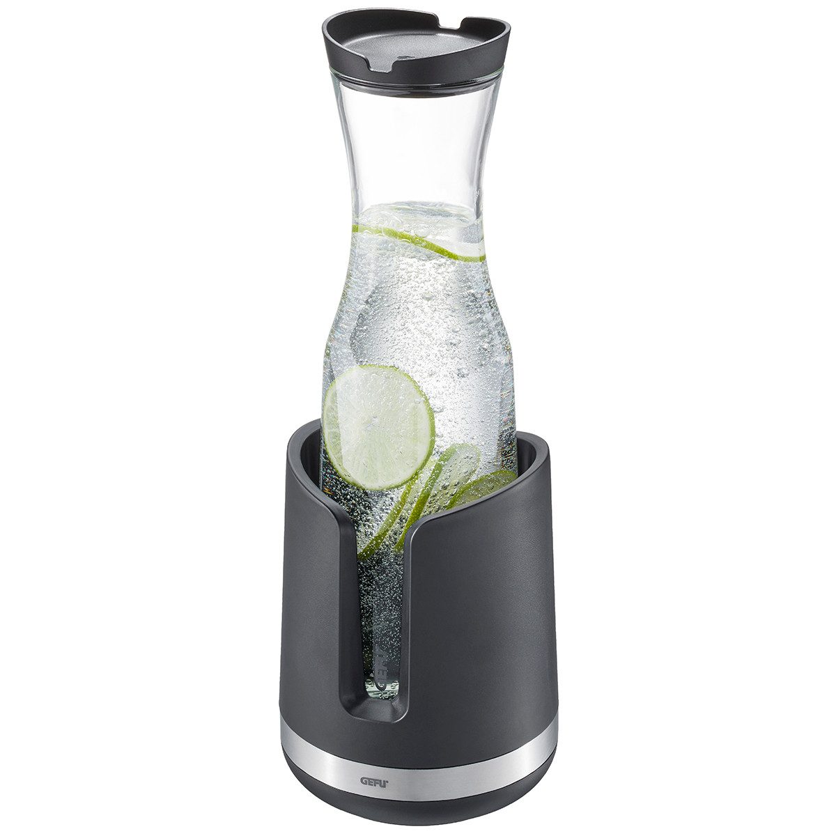 GEFU Karaf Smartline mondgeblazen borosilicaatglas, aroma-dichte deksel (2-delig)