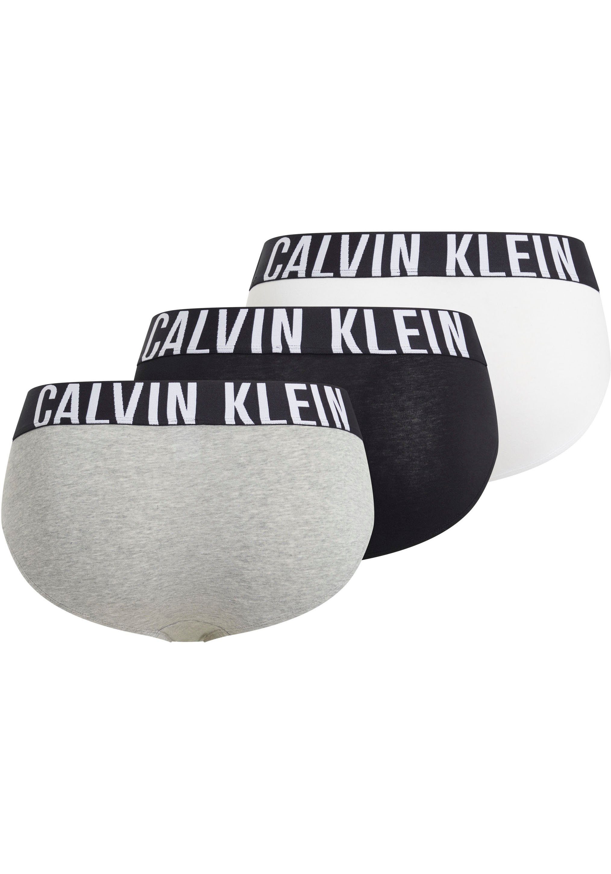 Calvin Klein Hipster HIP BRIEF 3PK met logo-stretchband (3 stuks)
