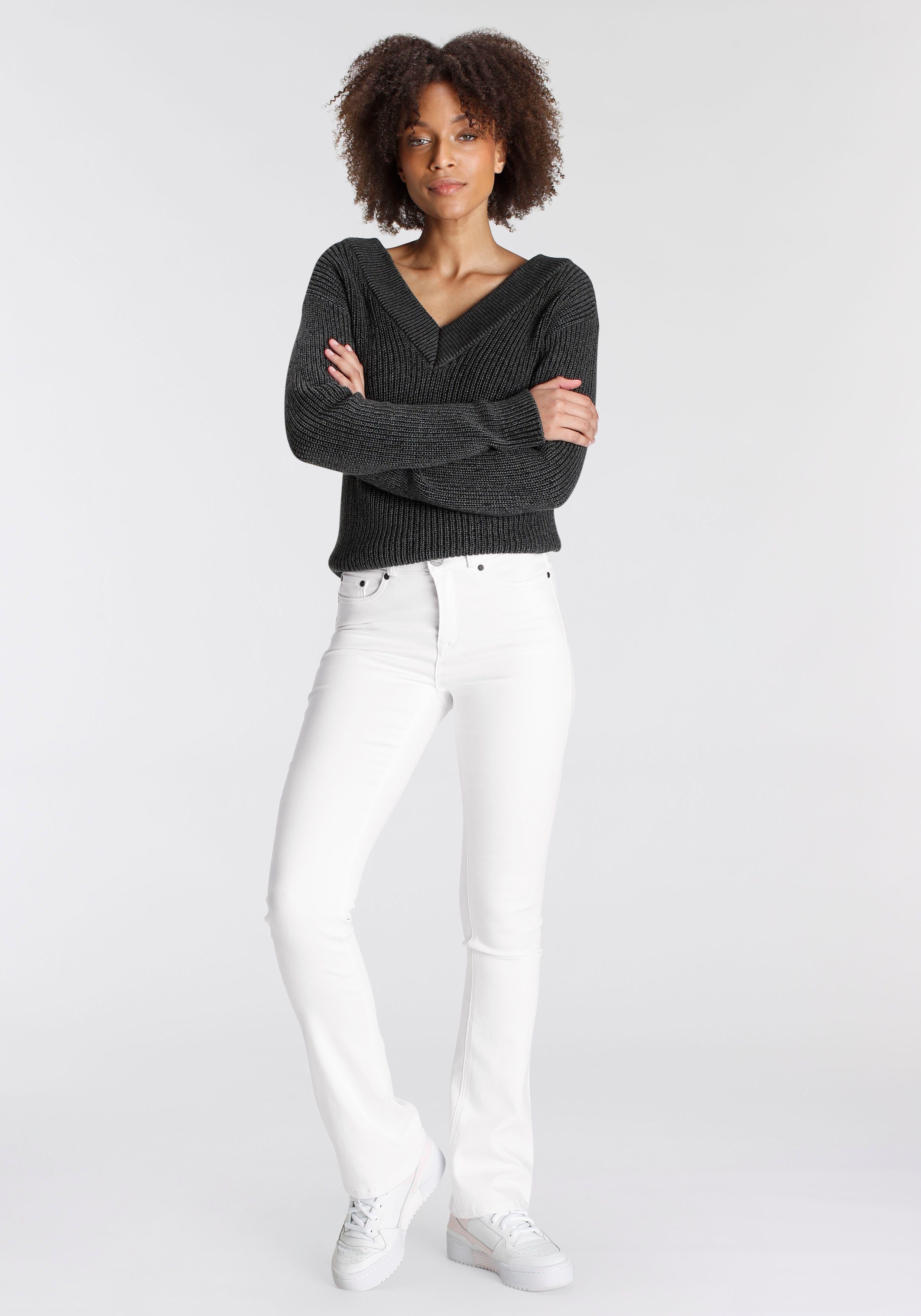 Arizona Bootcut jeans Ultra Soft elastische pasvorm, uitlopende pasvorm, hoge taille