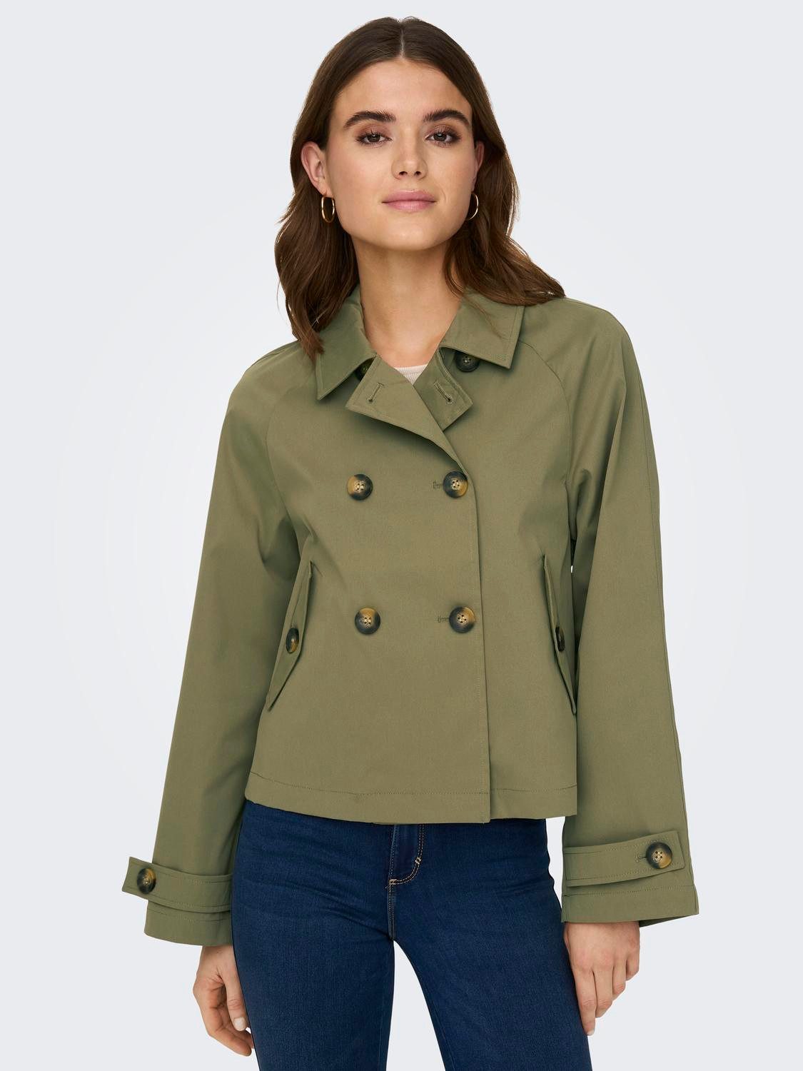 Only Kort jack ONLAPRIL SHORT TRENCHCOAT OTW NOOS