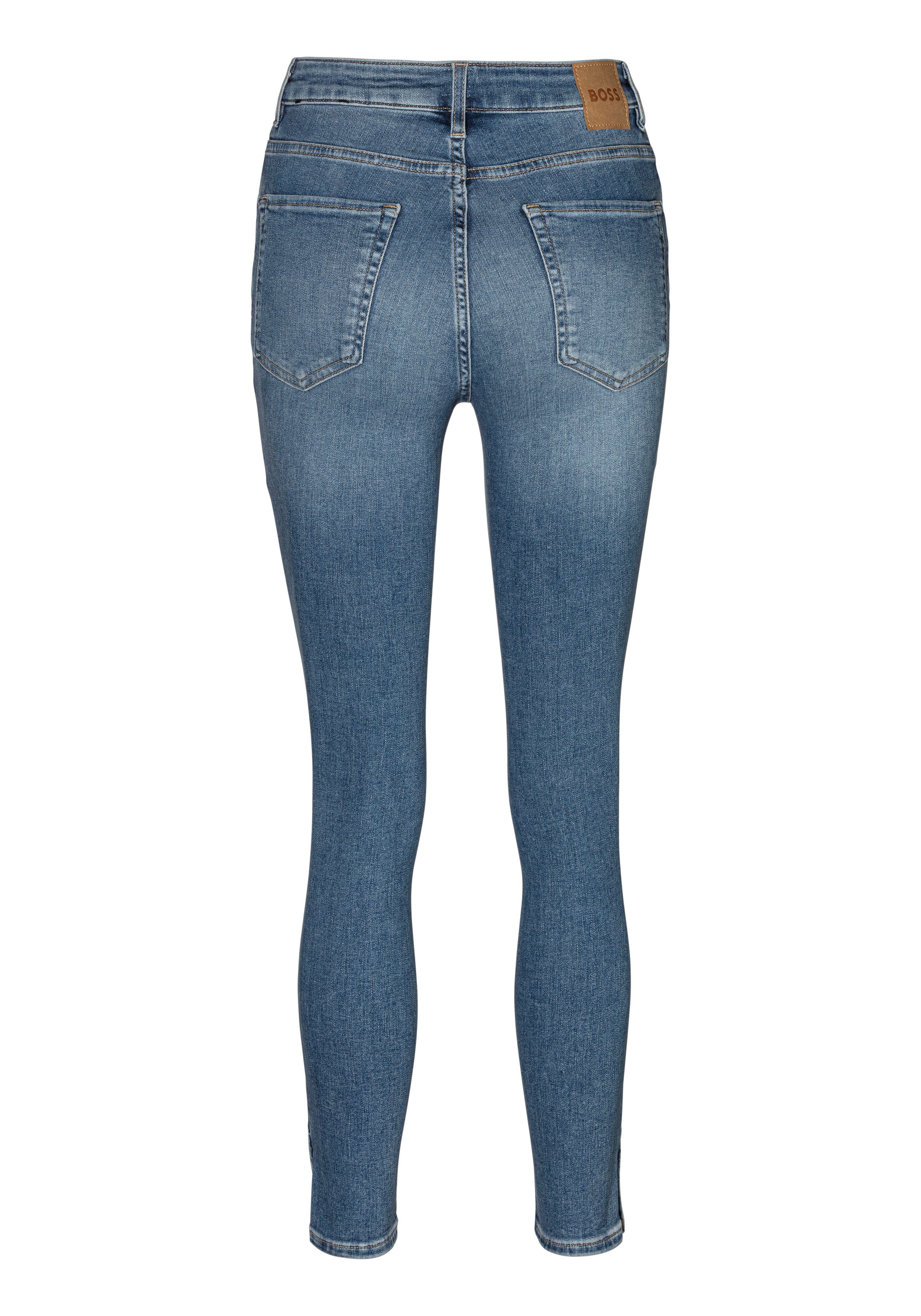 Boss Orange Slim fit jeans Kitt High Rise Hochbund High Waist Premium Denim Jeans