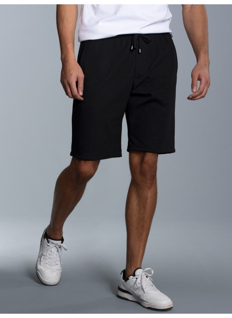 Trigema Bermuda TRIGEMA shorts in gestructureerde sweatkwaliteit (1-delig)