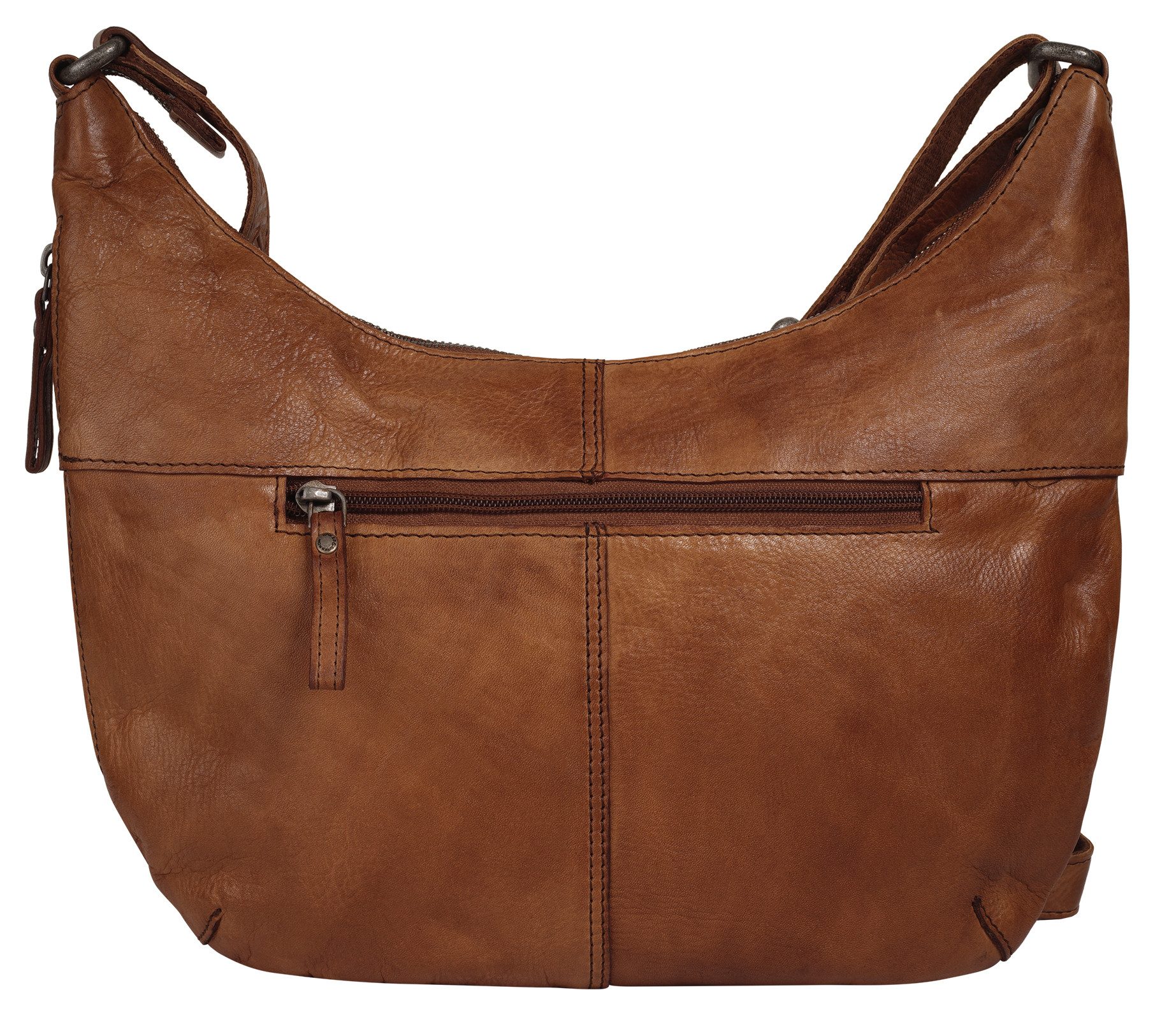 Spikes & Sparrow Schoudertas echt leder