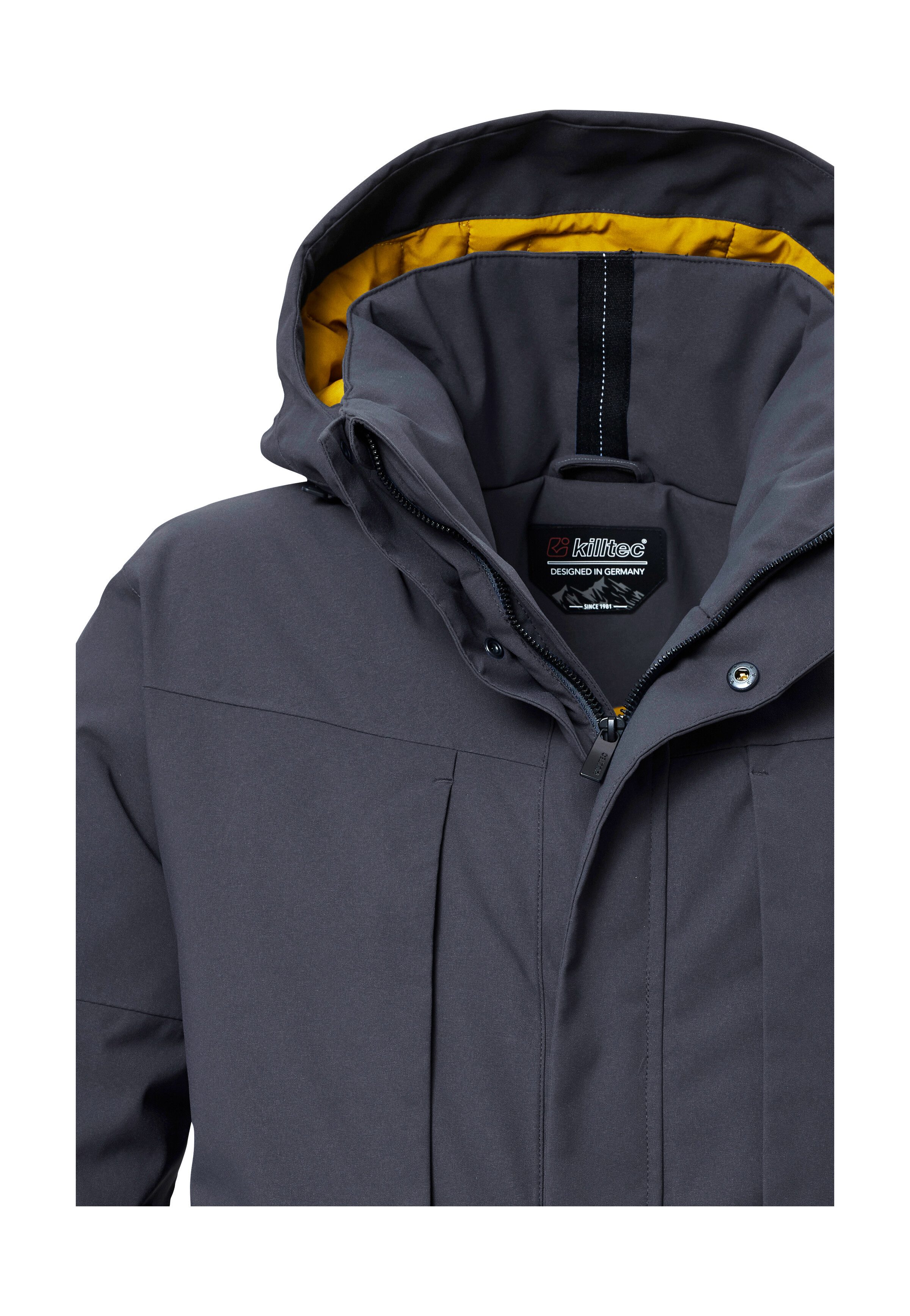 Killtec Parka KOW 80 MN PRK Water- en winddichte functionele parka, ademend, gerecycled