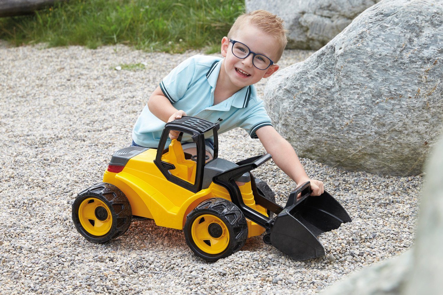 Lena® Speelgoed-shovel Giga Trucks, Pro zitschoplader