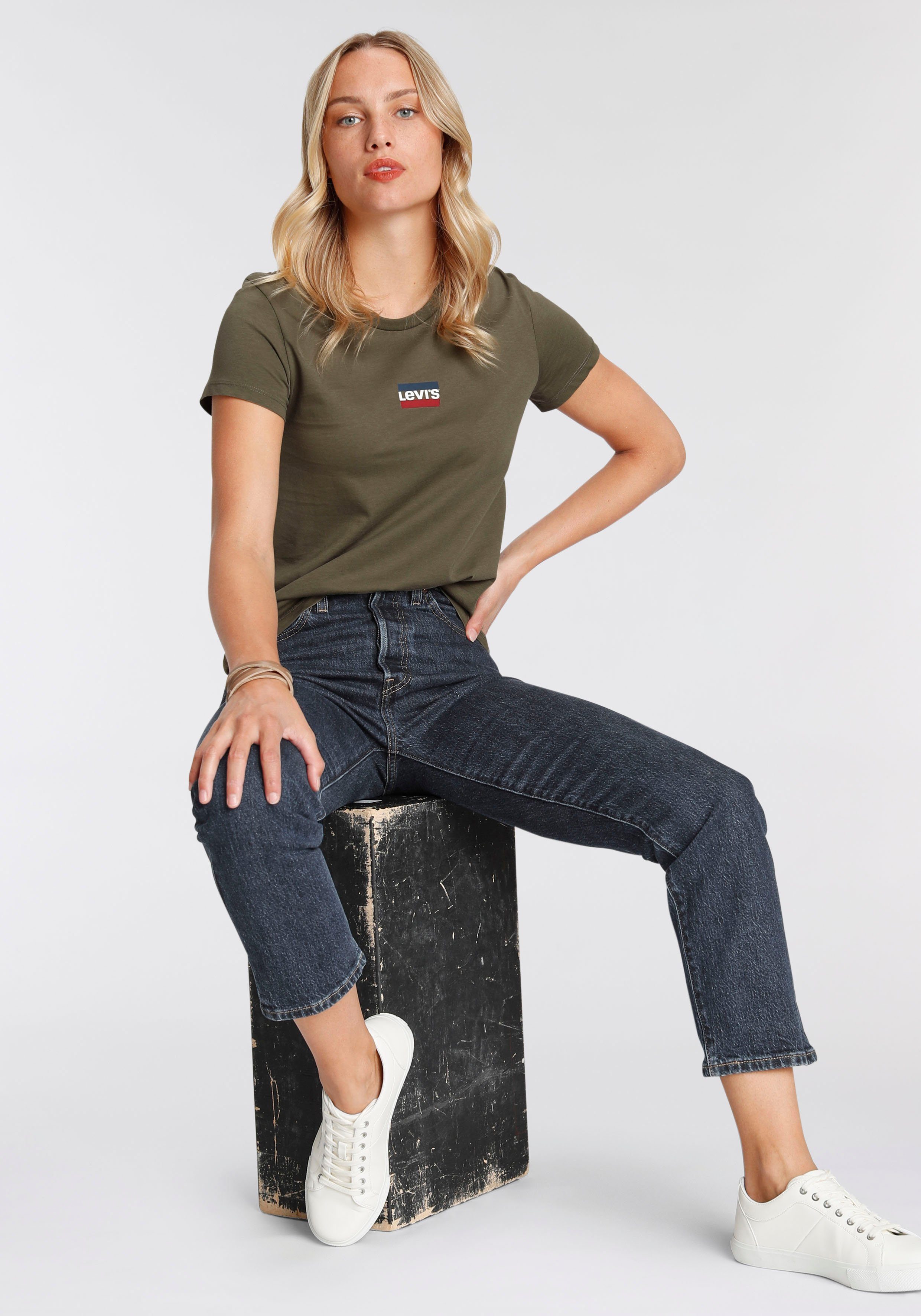 Levi's® 7/8 jeans 501 CROP 501 collectie, 5-pocket-stijl