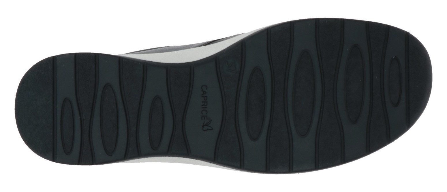 Caprice Sneakers vrijetijdsschoen, lage schoen, veterschoen in comfortwijdte h = zeer breed