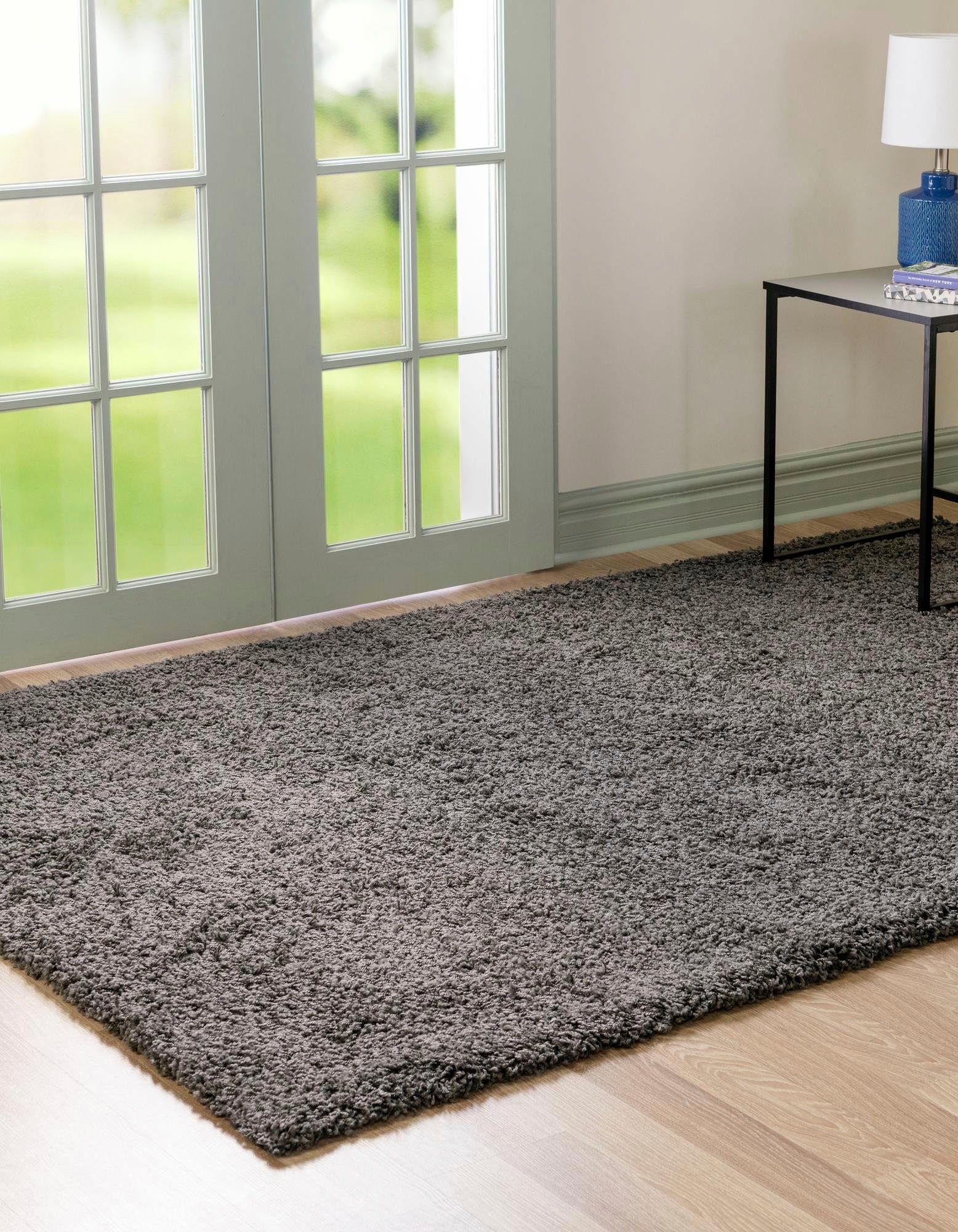 Myflair Möbel & Accessoires Hoogpolig vloerkleed Shaggy shag voorraadopruiming geweven, unikleurig, ideaal in de woonkamer & slaapkamer