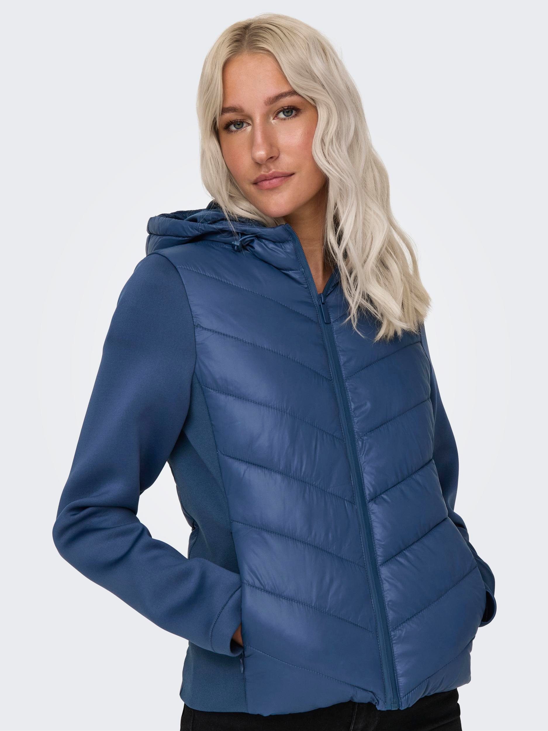 Only Gewatteerde jas ONLSOPHIE MIX FITTED HOOD JACKET CC OTW