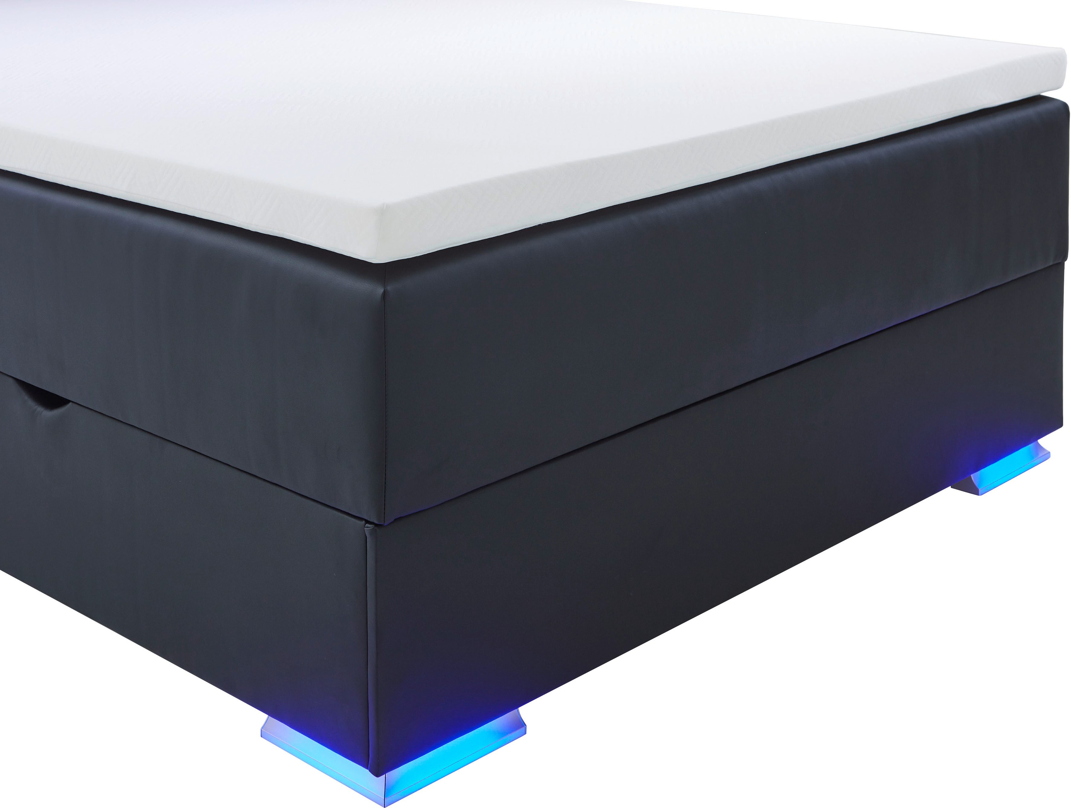 meise.möbel Boxspring Colorado II inclusief led-verlichting & topper