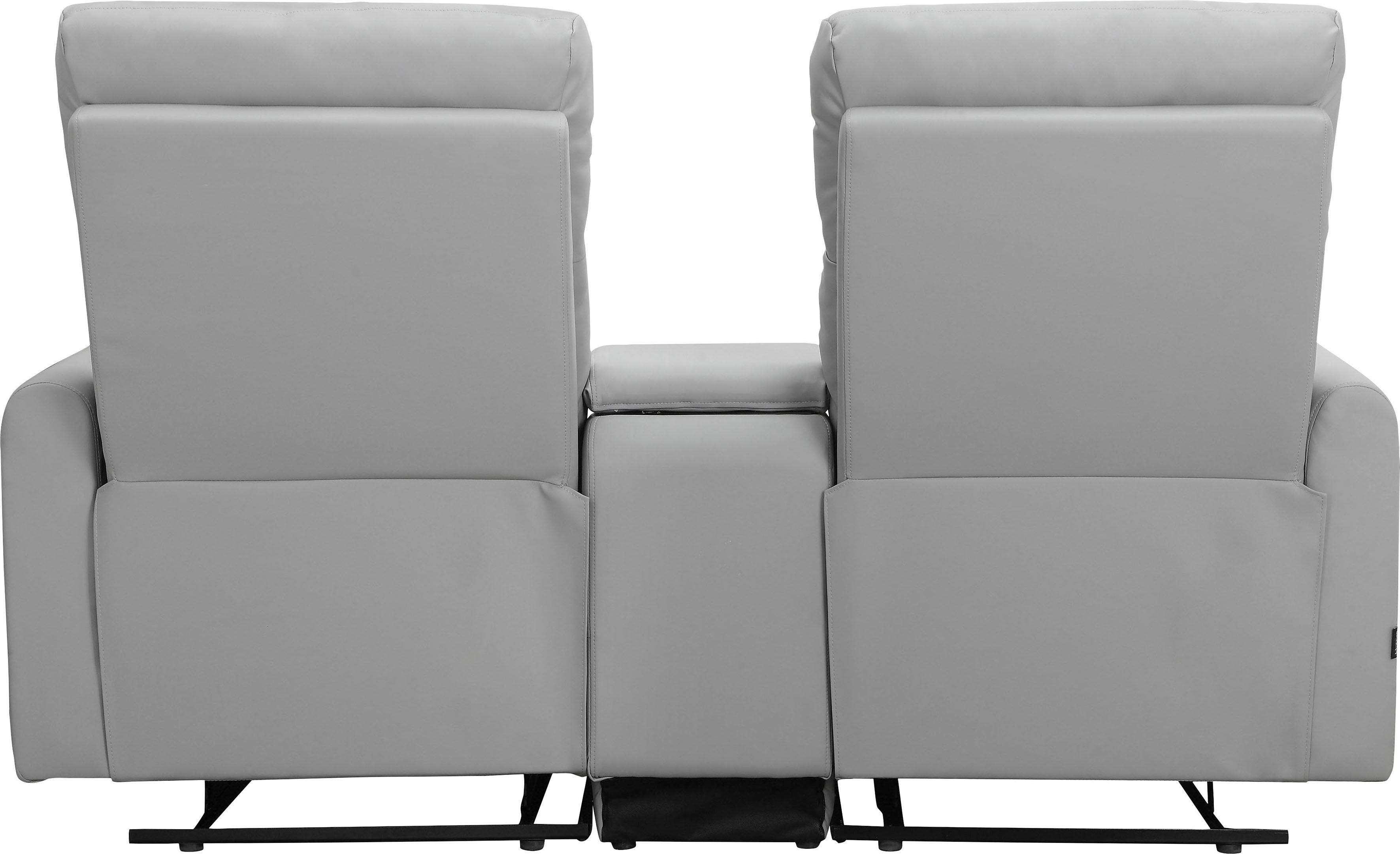 Home affaire 2-zitsbank Daoulas, 2-zits bioscoopbank, TV-fauteuil, multimedia bank