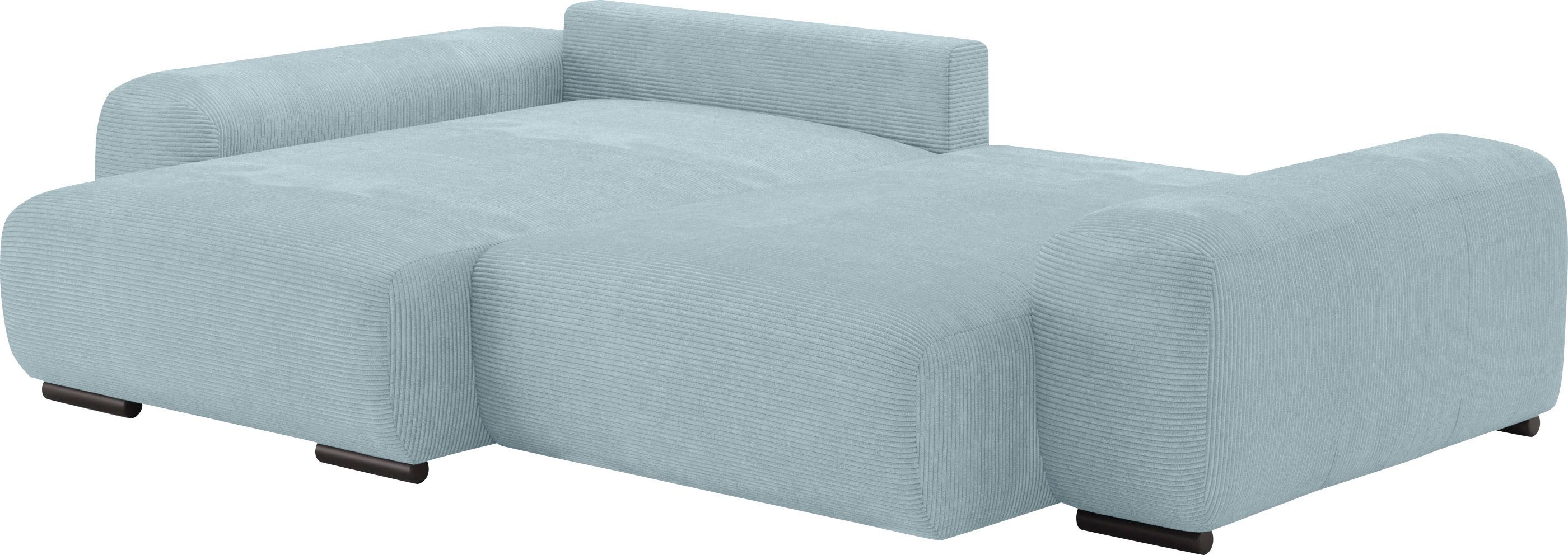 Mr. Couch Hoekbank Sundance II Doorlopende slaper met EasyBett-slaapfunctie, bedlade