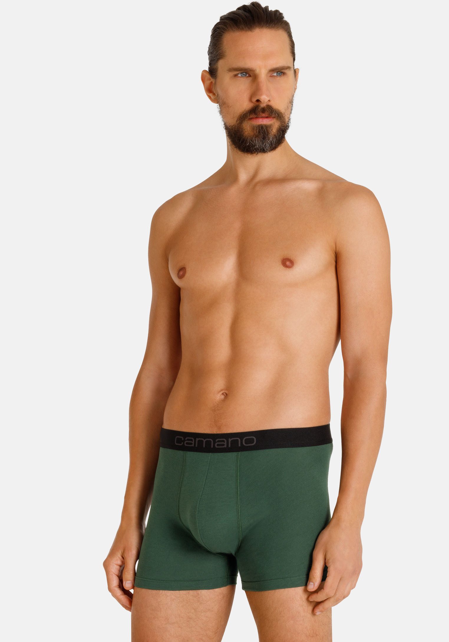Camano Boxershort Comfort met elastische logoband (Set van 2)