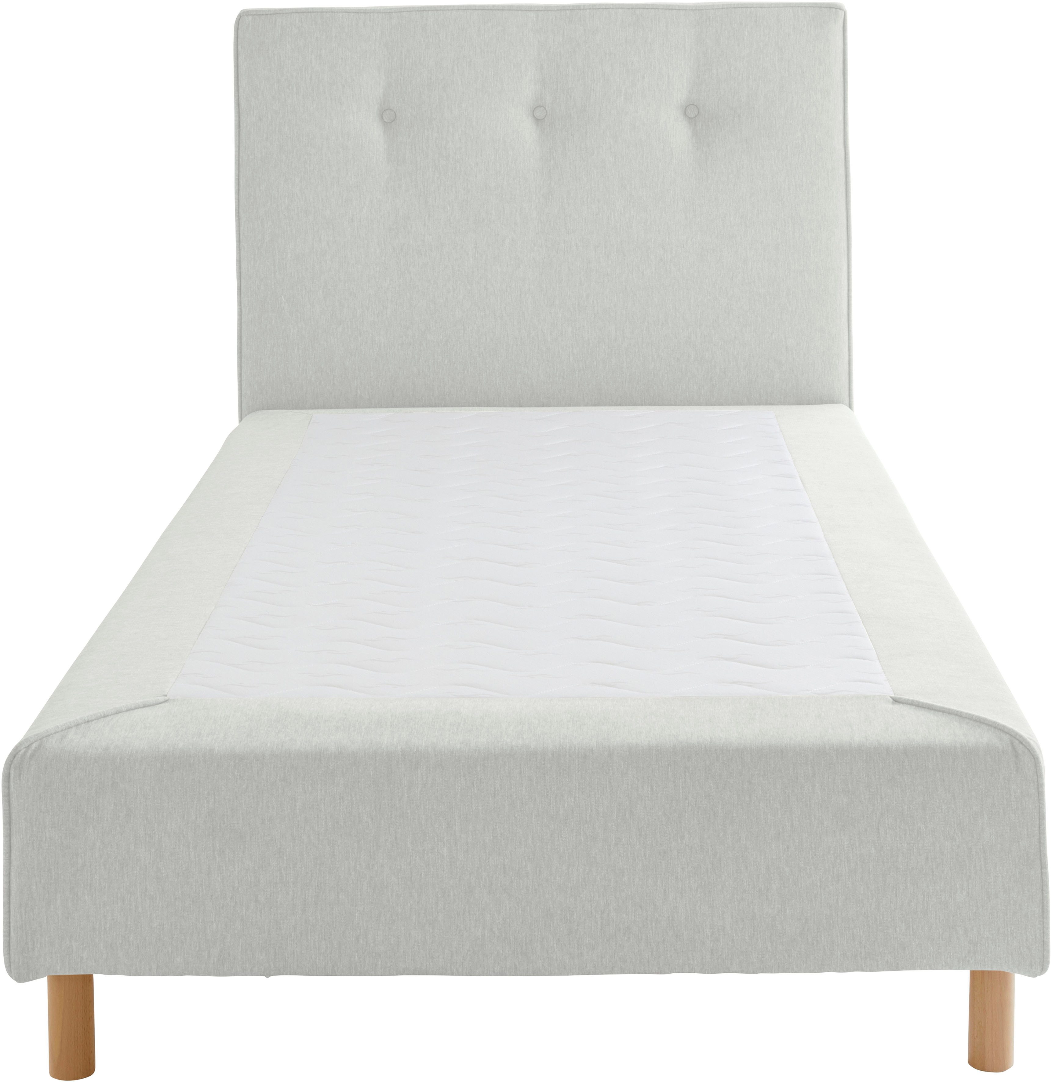 Home affaire Boxspring Heimatblick 100x200cm naar wens uitbreidbaar naar dubbel- en familiebest