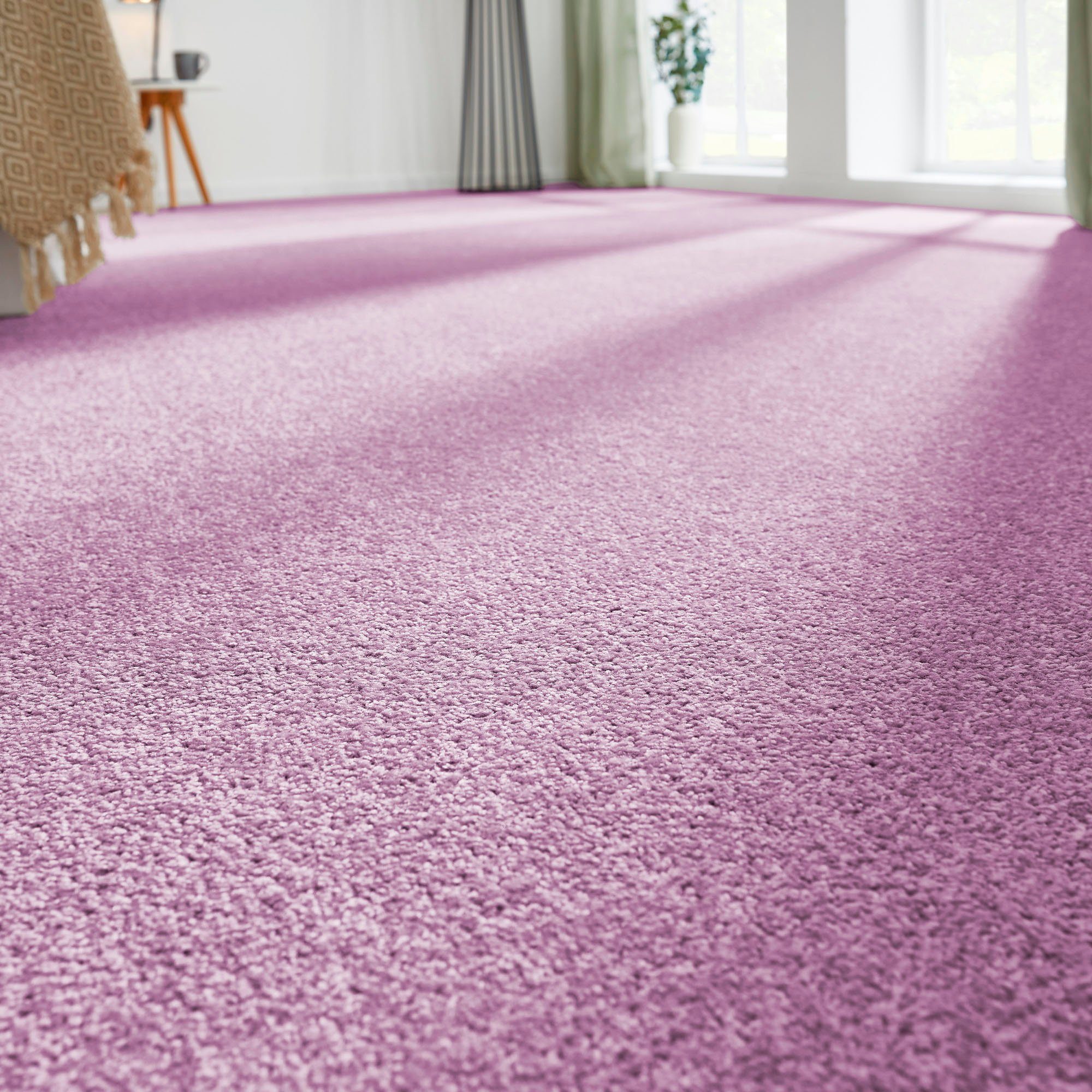 Andiamo Tapijt Kräuselvelours Ines, Made in Netherlands Effen kleuren, breedte 400 cm, slijtvast & onderhoudsvriendelijk