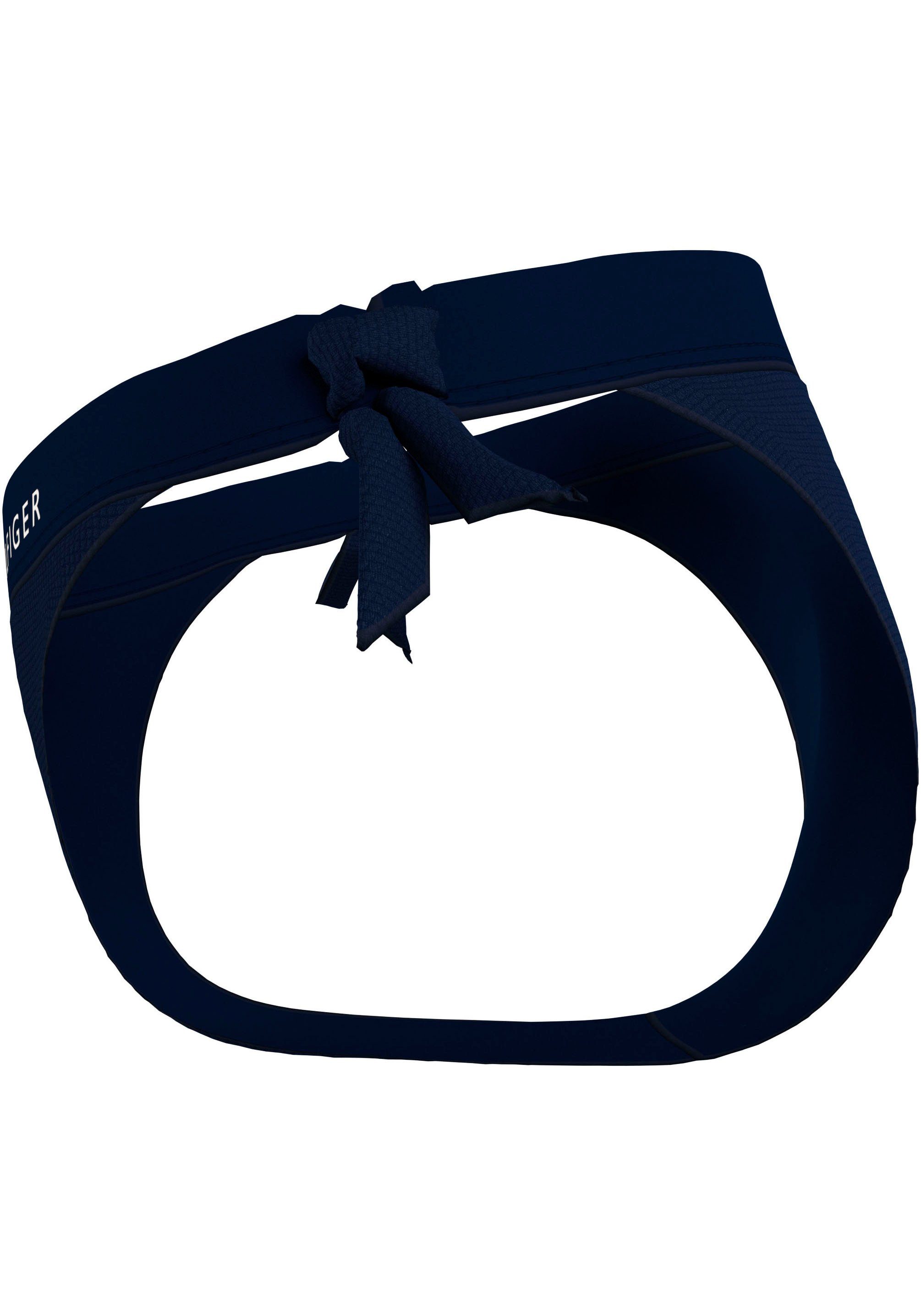 Tommy Hilfiger Swimwear Bikinibroekje SIDE TIE BIKINI met een logo-opschrift