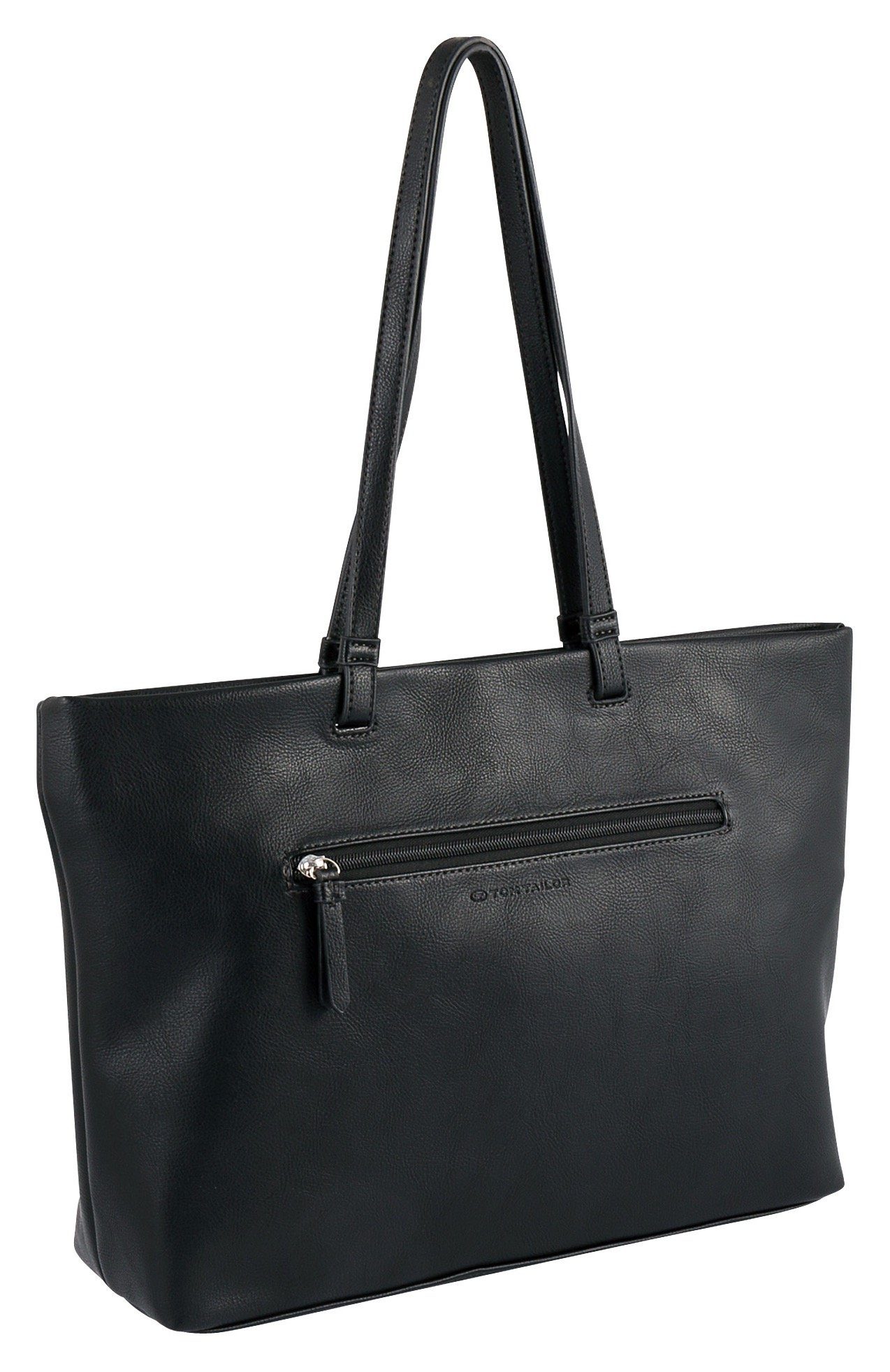 Tom Tailor Shopper ROSABEL van zacht nerf imitatieleer in een schone moderne look