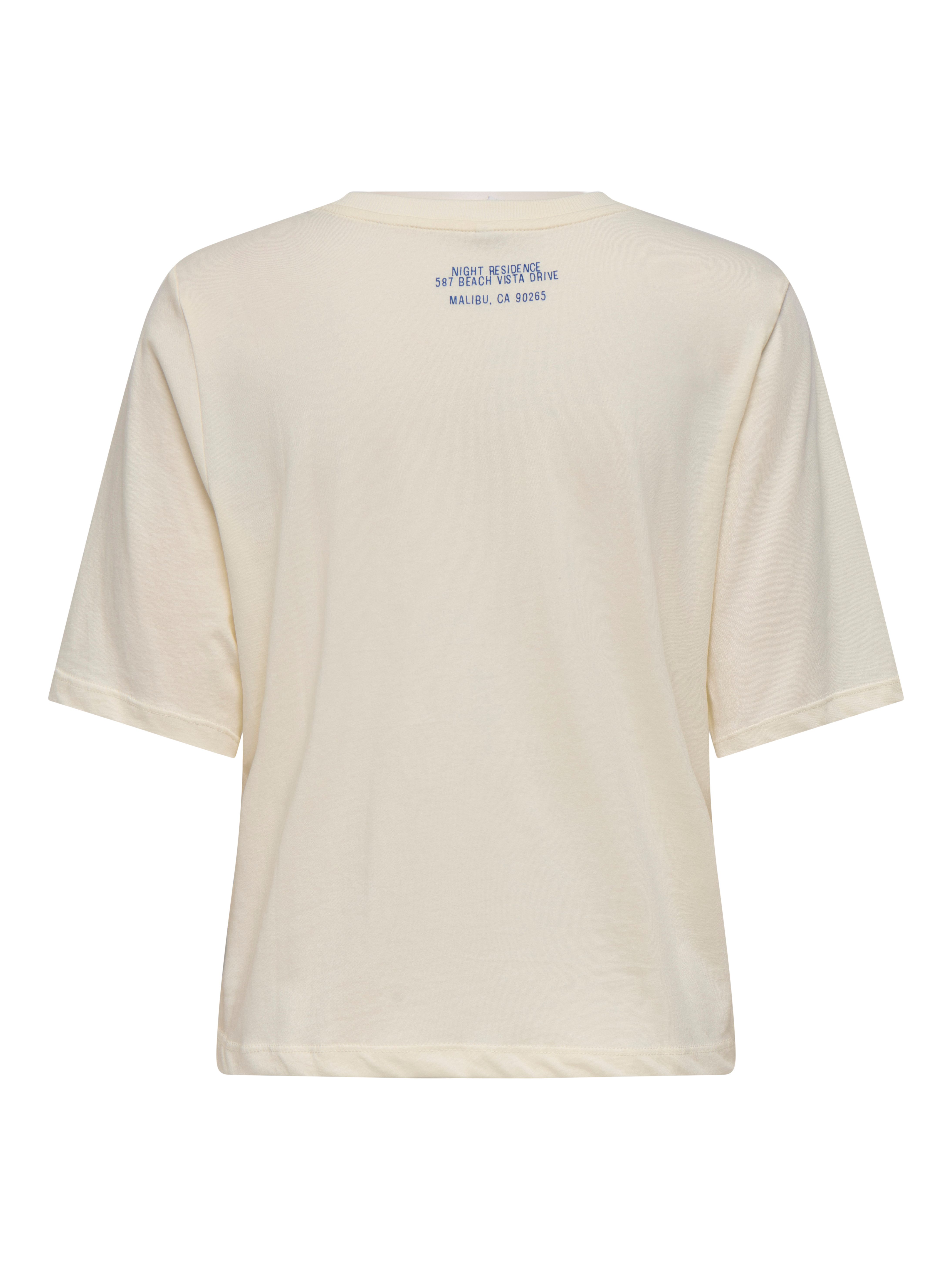 Only Shirt met korte mouwen ONLHAVANNA LIFE S/S VIBE TOP BOX JRS