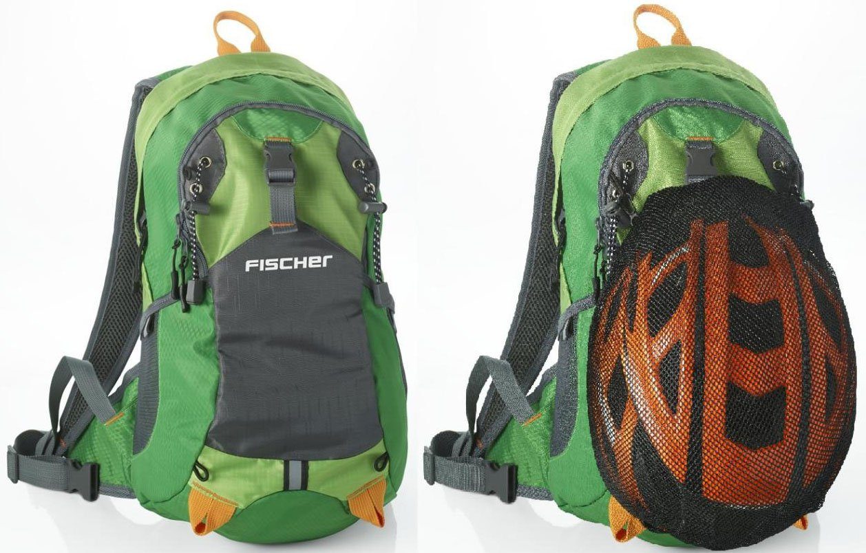 Fischer Fietsrugzak Rugzak met helmnet