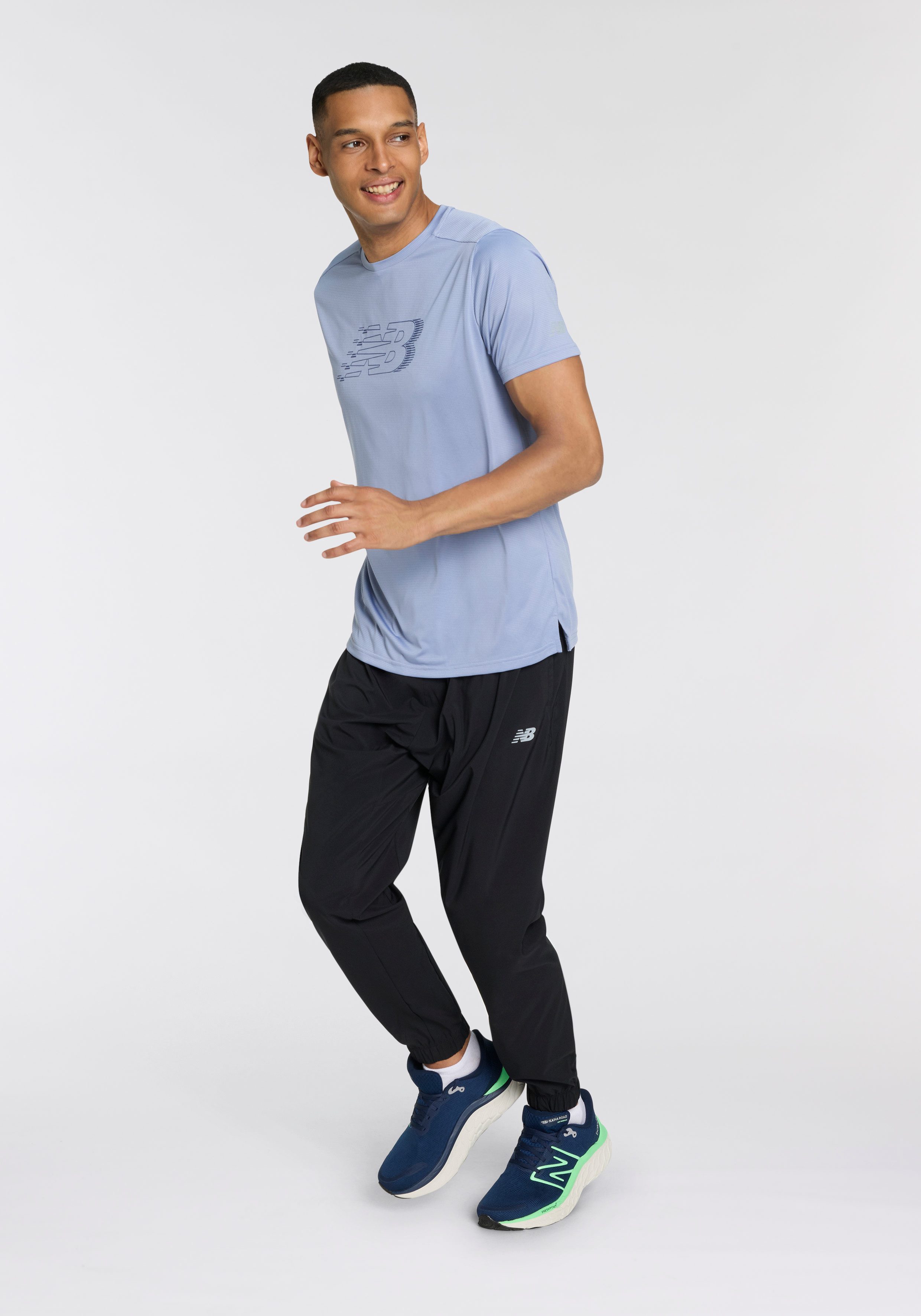 New Balance Runningshirt Sport Essentials Printed Run T-Shirt