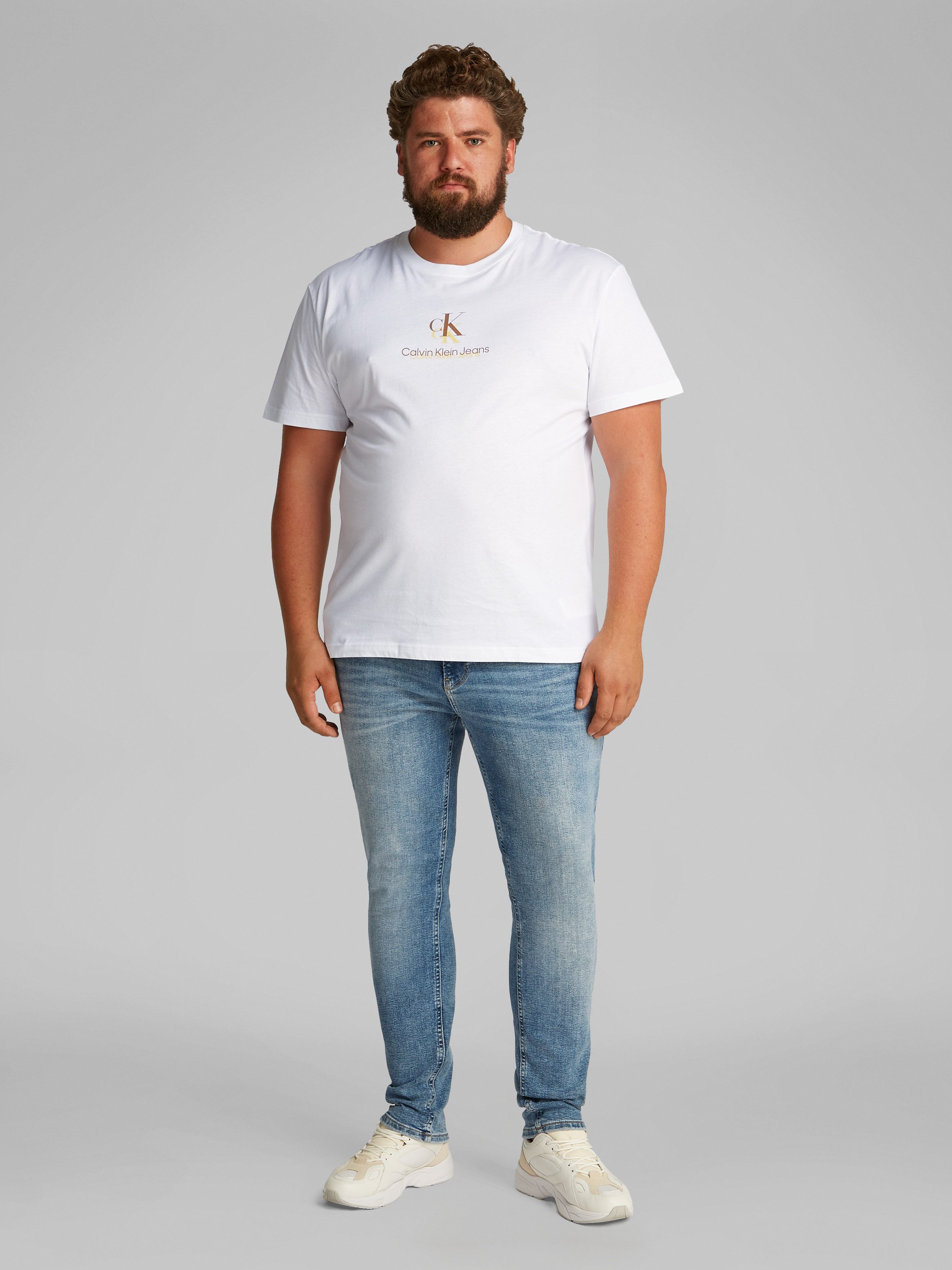 Calvin Klein Jeans Plus T-shirt PLUS SHADOW LOGO TEE