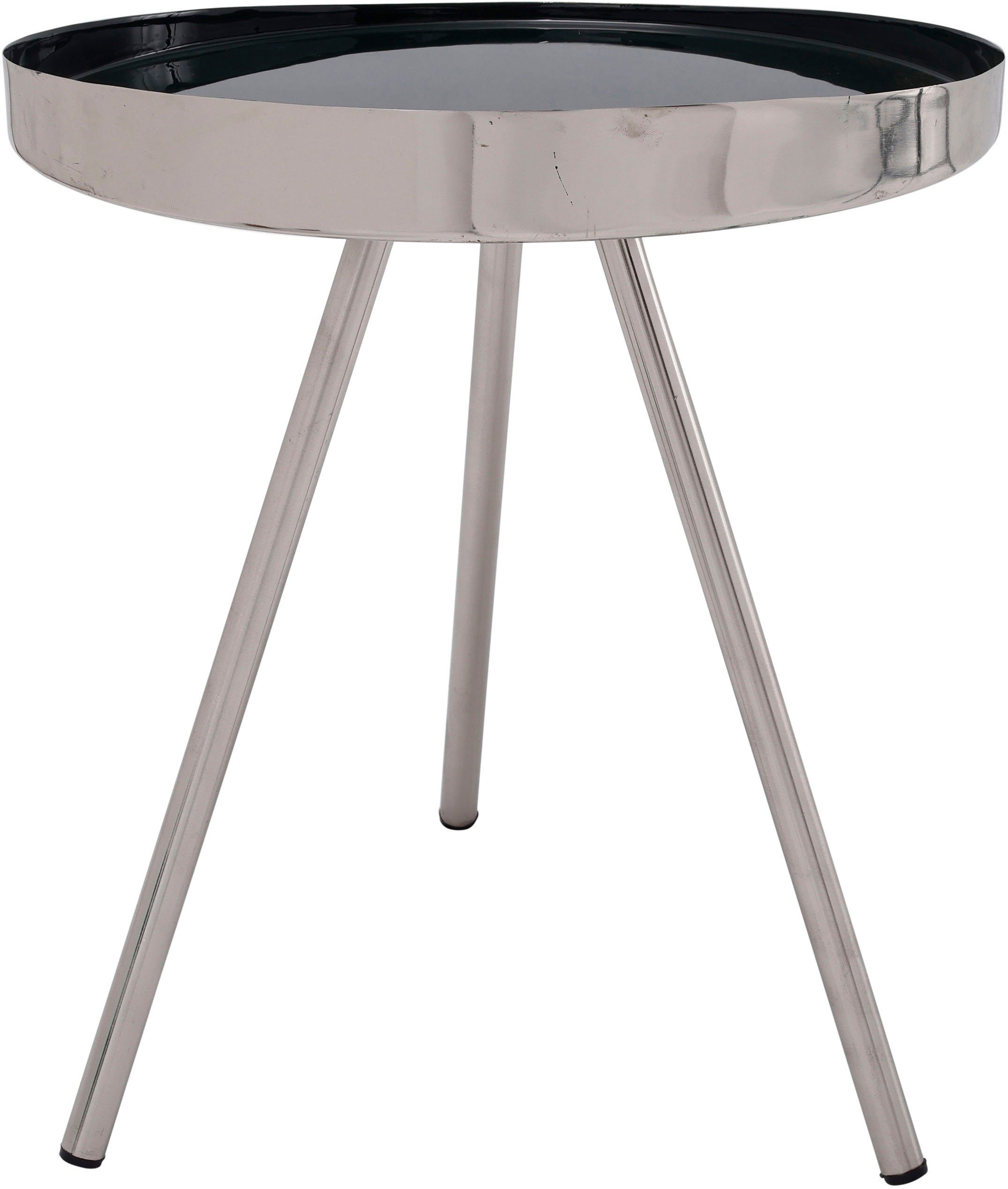 Kayoom Bijzettafel Morrison, ronde bijzettafel, elegante uitstraling (1 stuk)