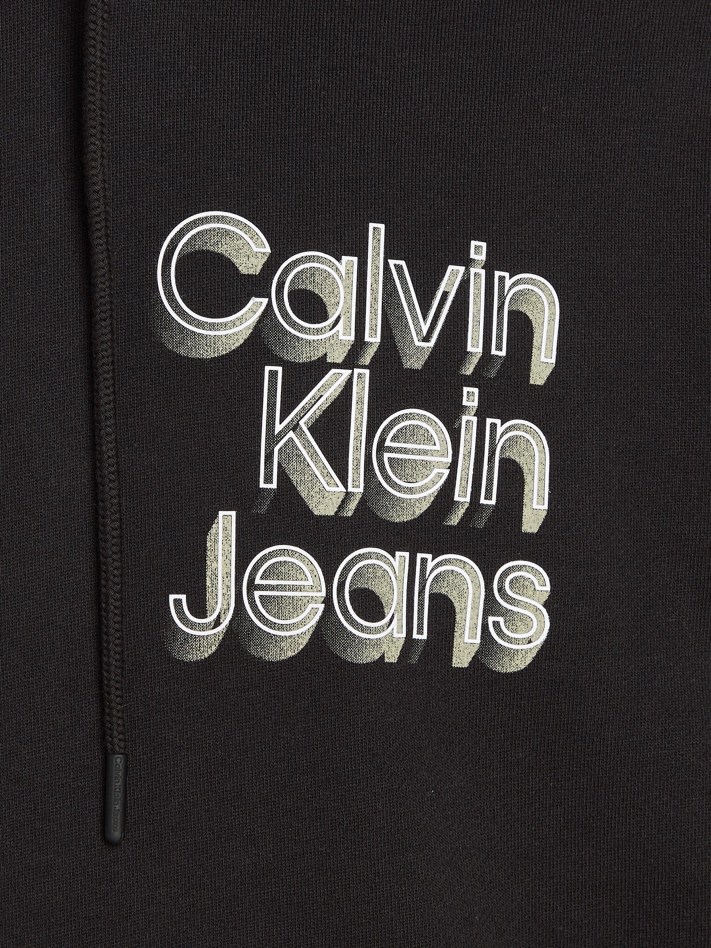 Calvin Klein Hoodie STACKED EUPHORIC LOGO HOODIE