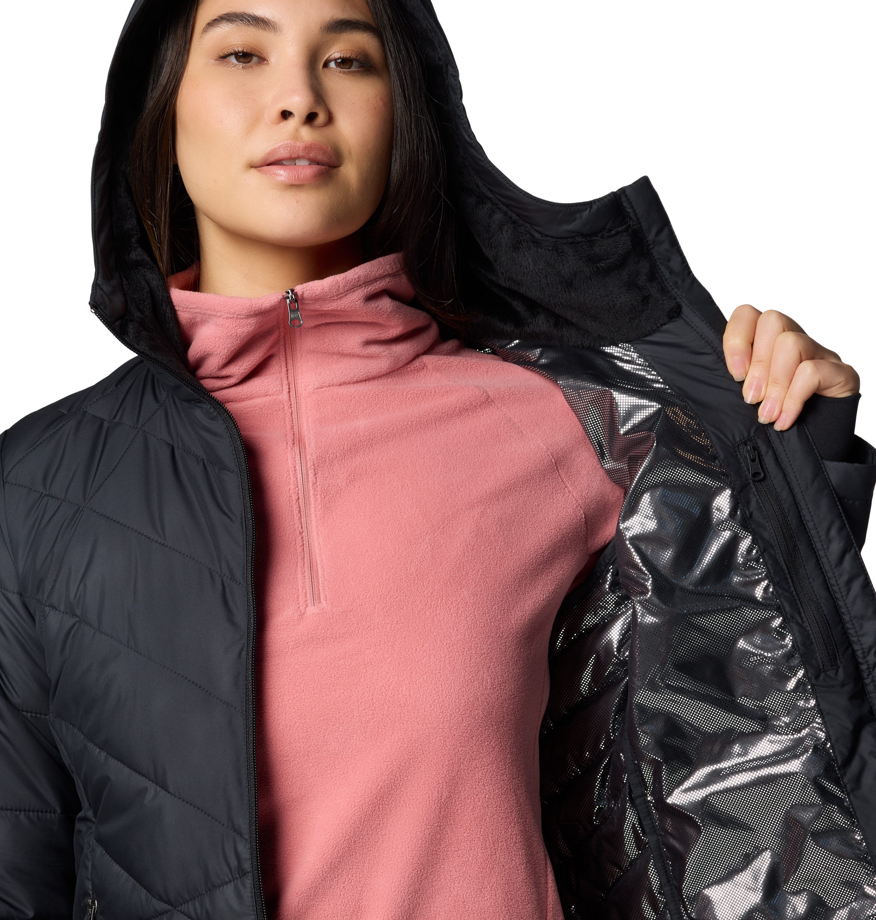 Columbia Gewatteerde jas HEAVENLY HOODED JACKET (1 stuk)