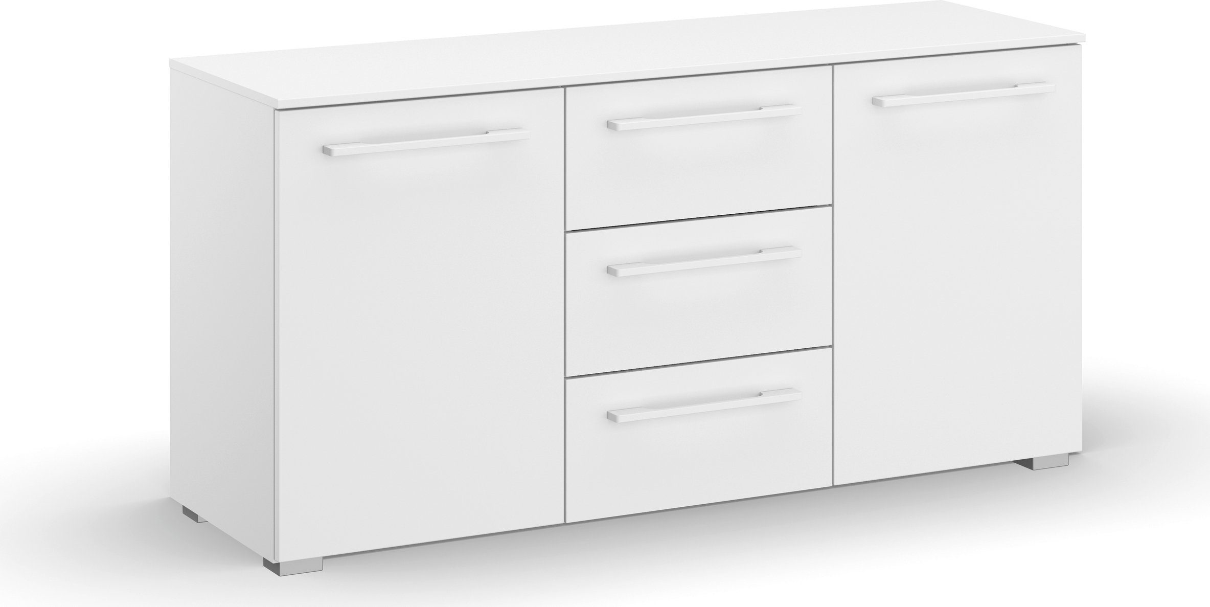 rauch Kast met laden en deuren Skat Pure met 1 deur en 4 lades in een strak design