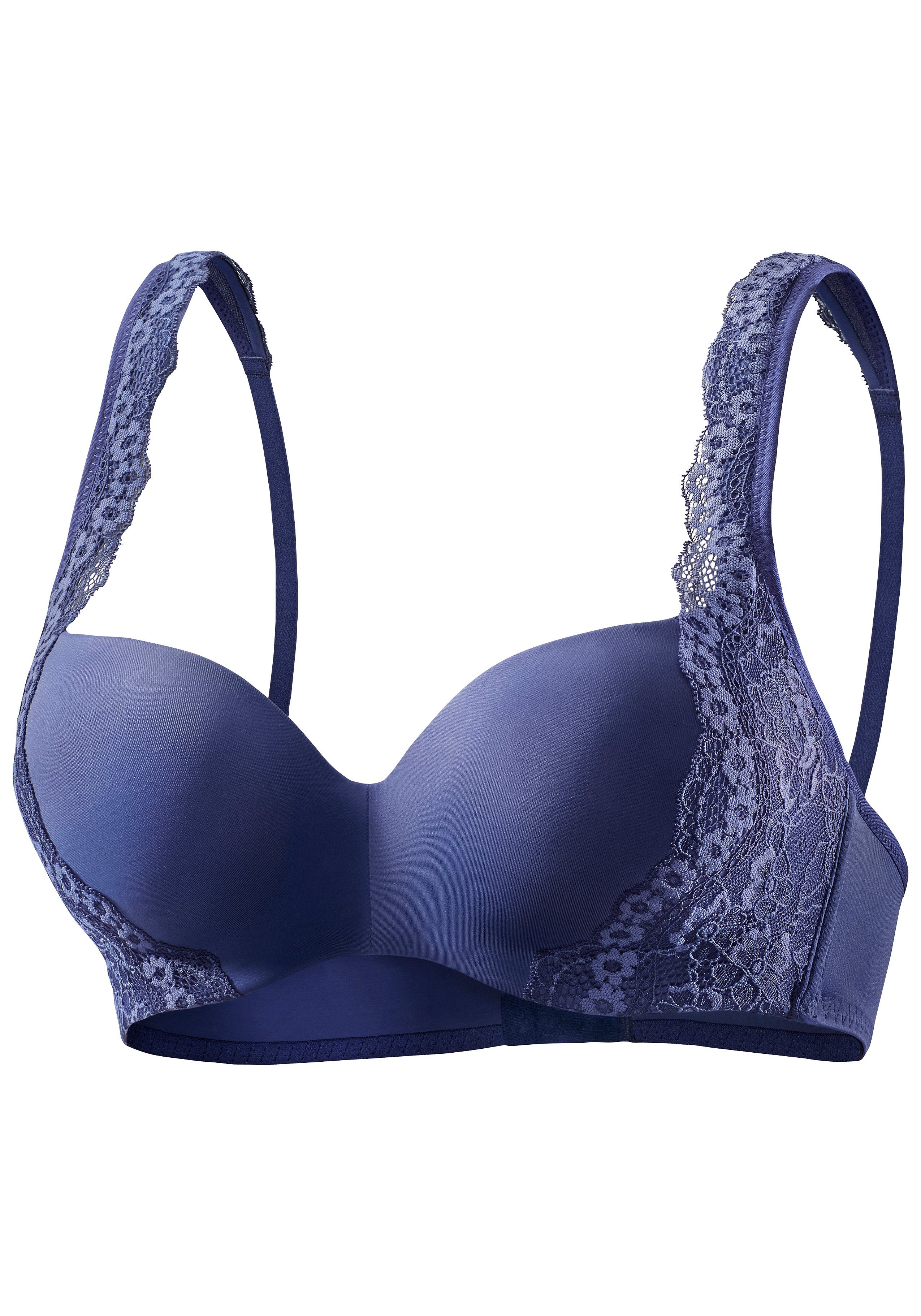 Nuance Bh met steuncups Optimizer met beugel en fijne jacquardkant, dessous