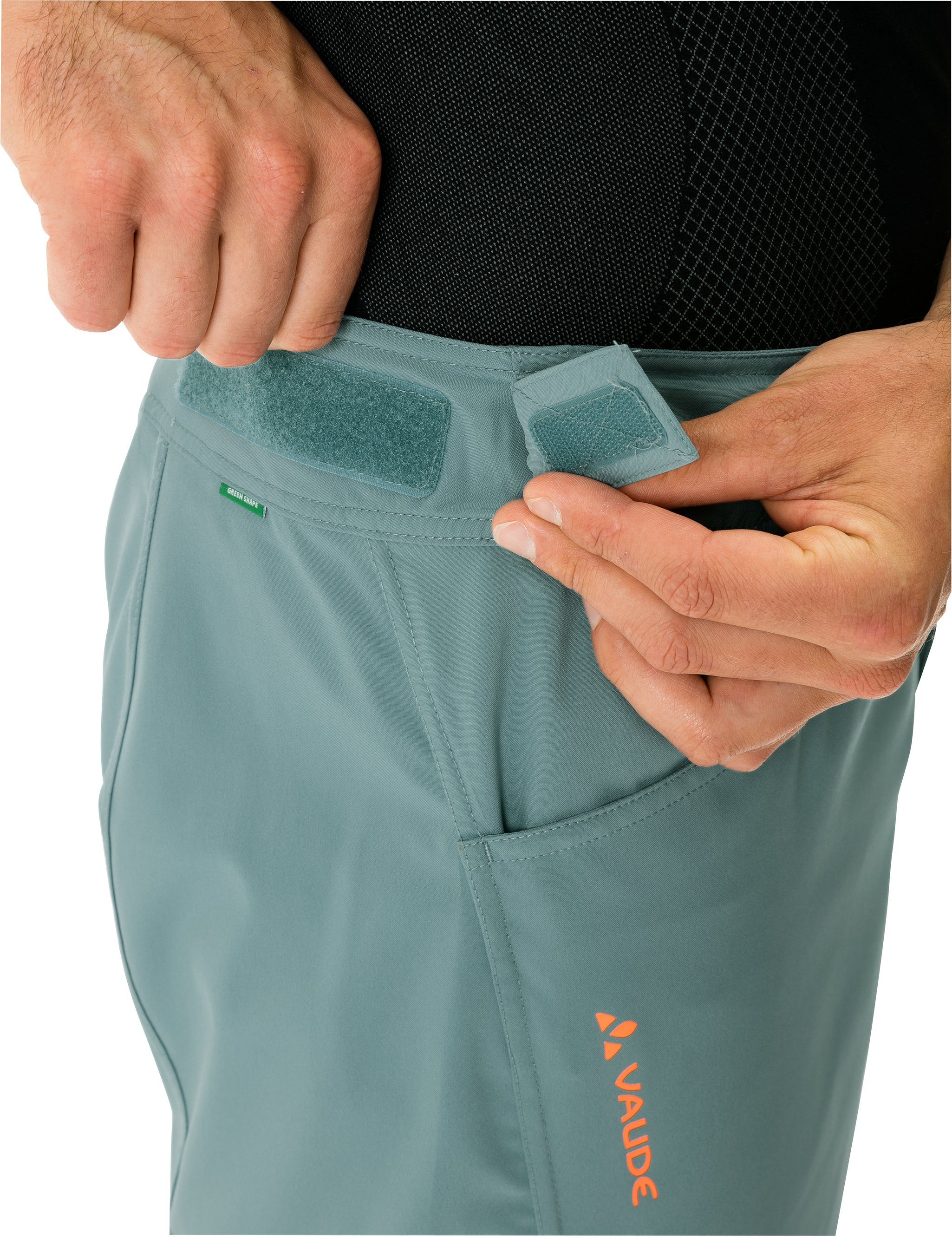 VAUDE Fietsbroekje Men's Ledro Shorts met contrastkleurige details