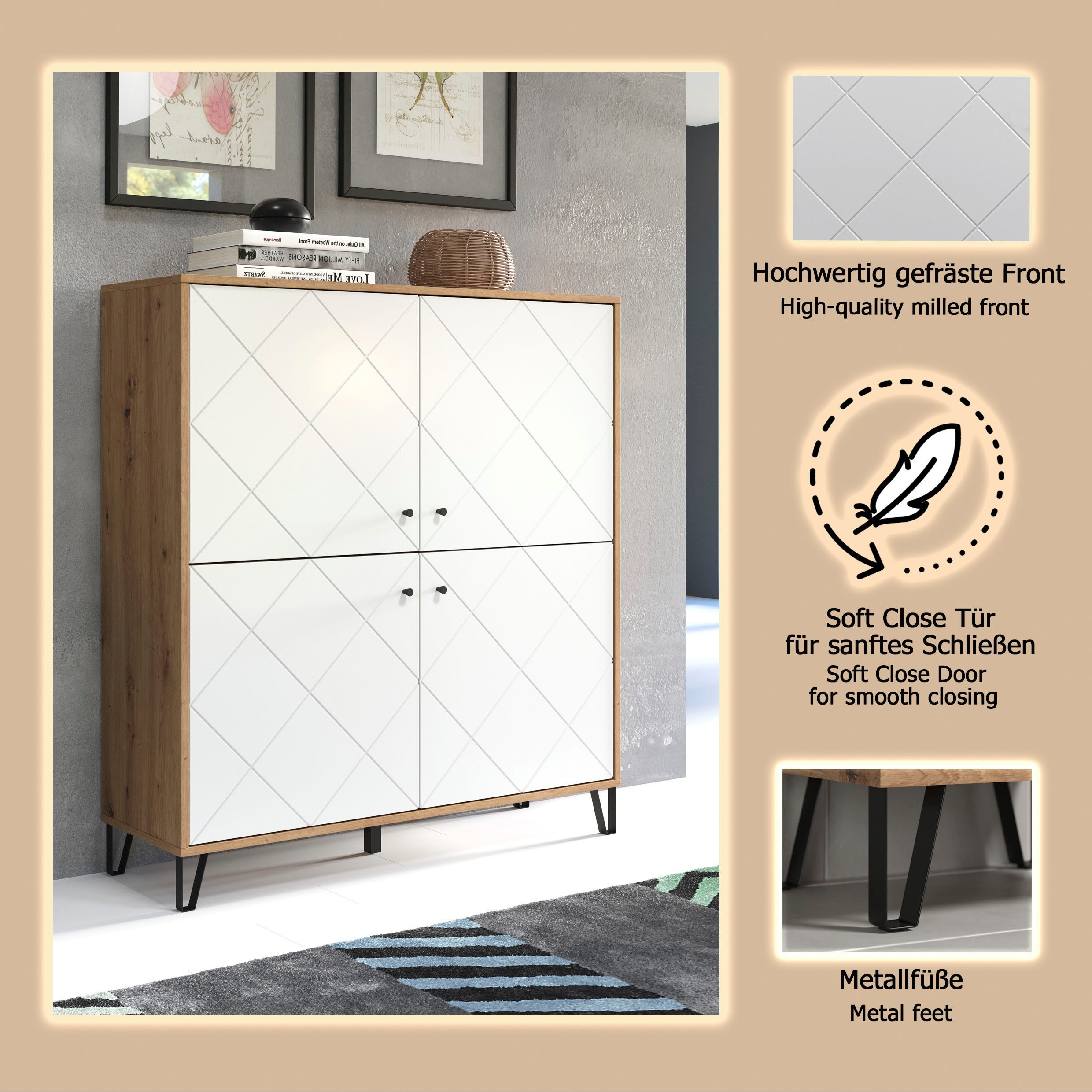 Places of Style Highboard Tarragona