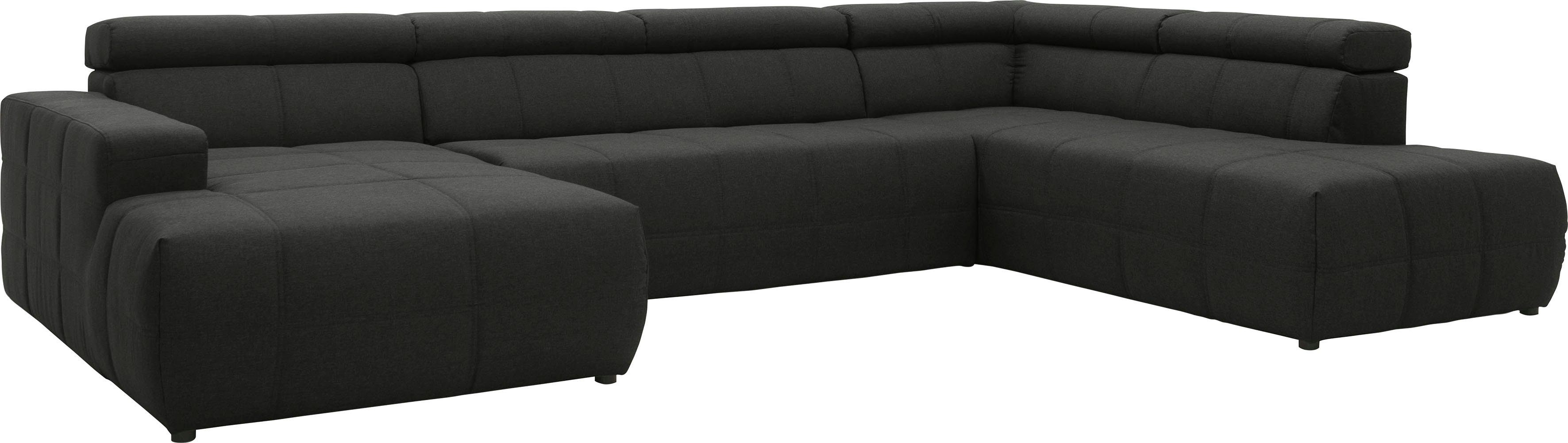 DOMO collection Zithoek Brandon veel bekledingssoorten, ook in cord en leer, incl. nierenkussen