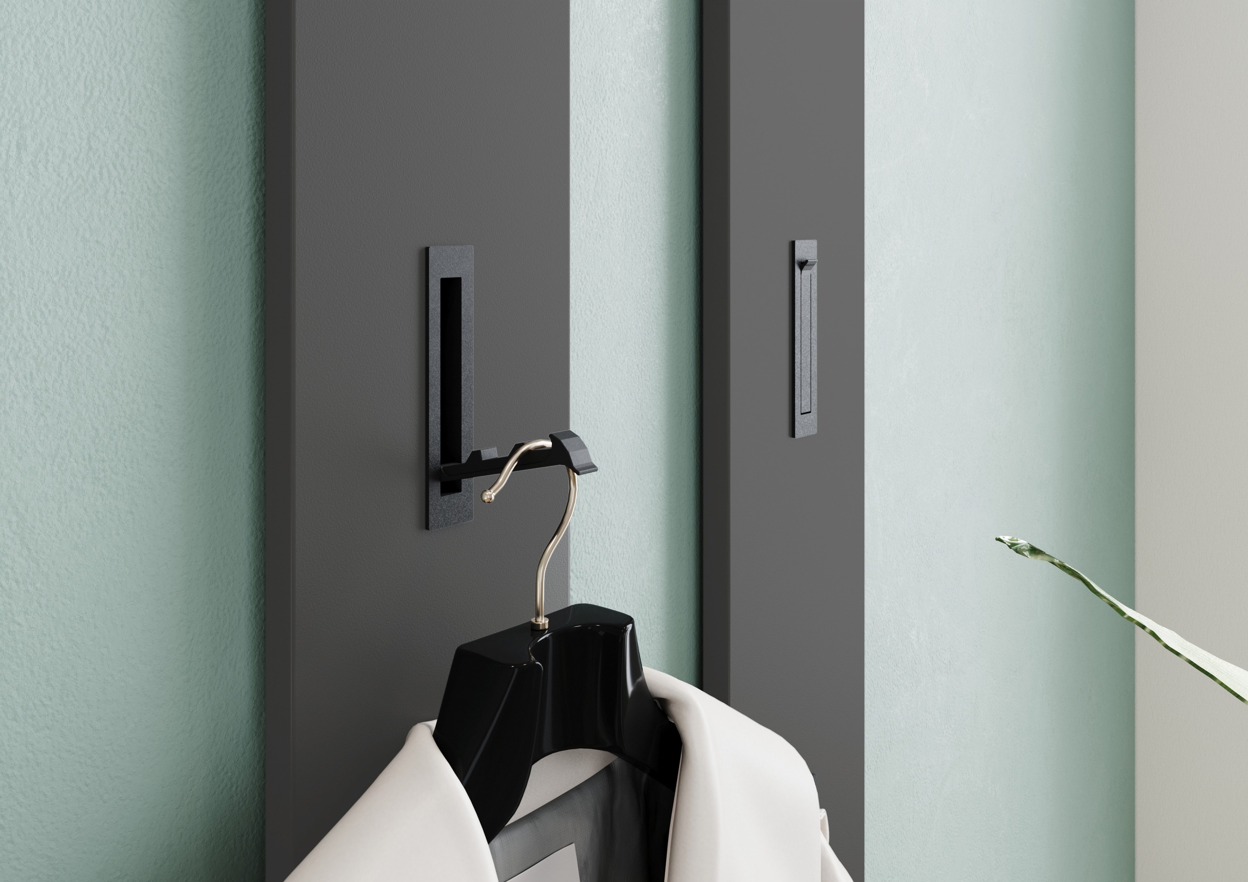 GERMANIA Halmeubelset Stanton Garderobe-set bestaande uit 1 schoenenkast, 1 spiegel en 1 paneel (3-delig)