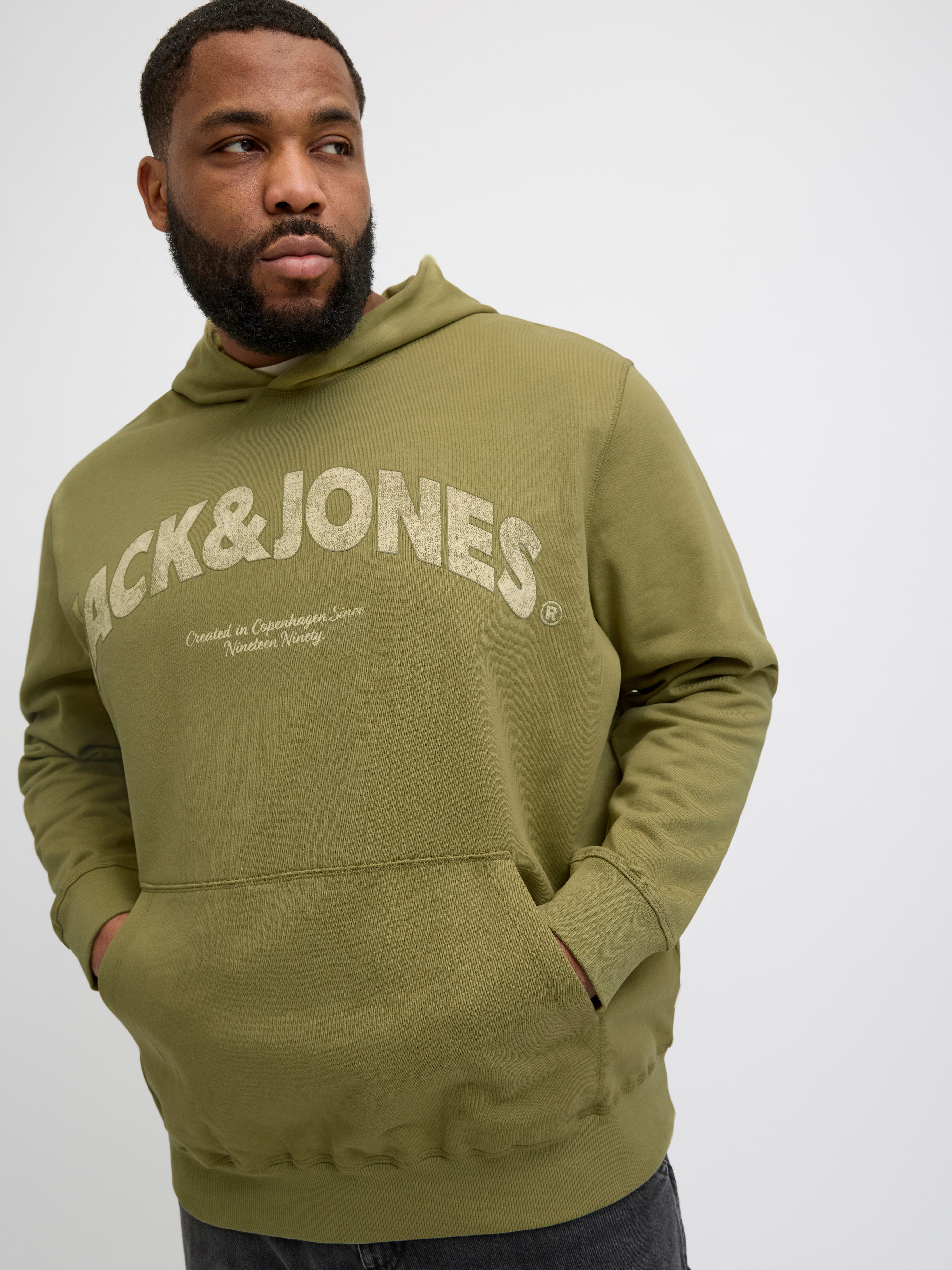Jack & Jones PlusSize Hoodie JORALMERIA SWEAT HOOD PLS