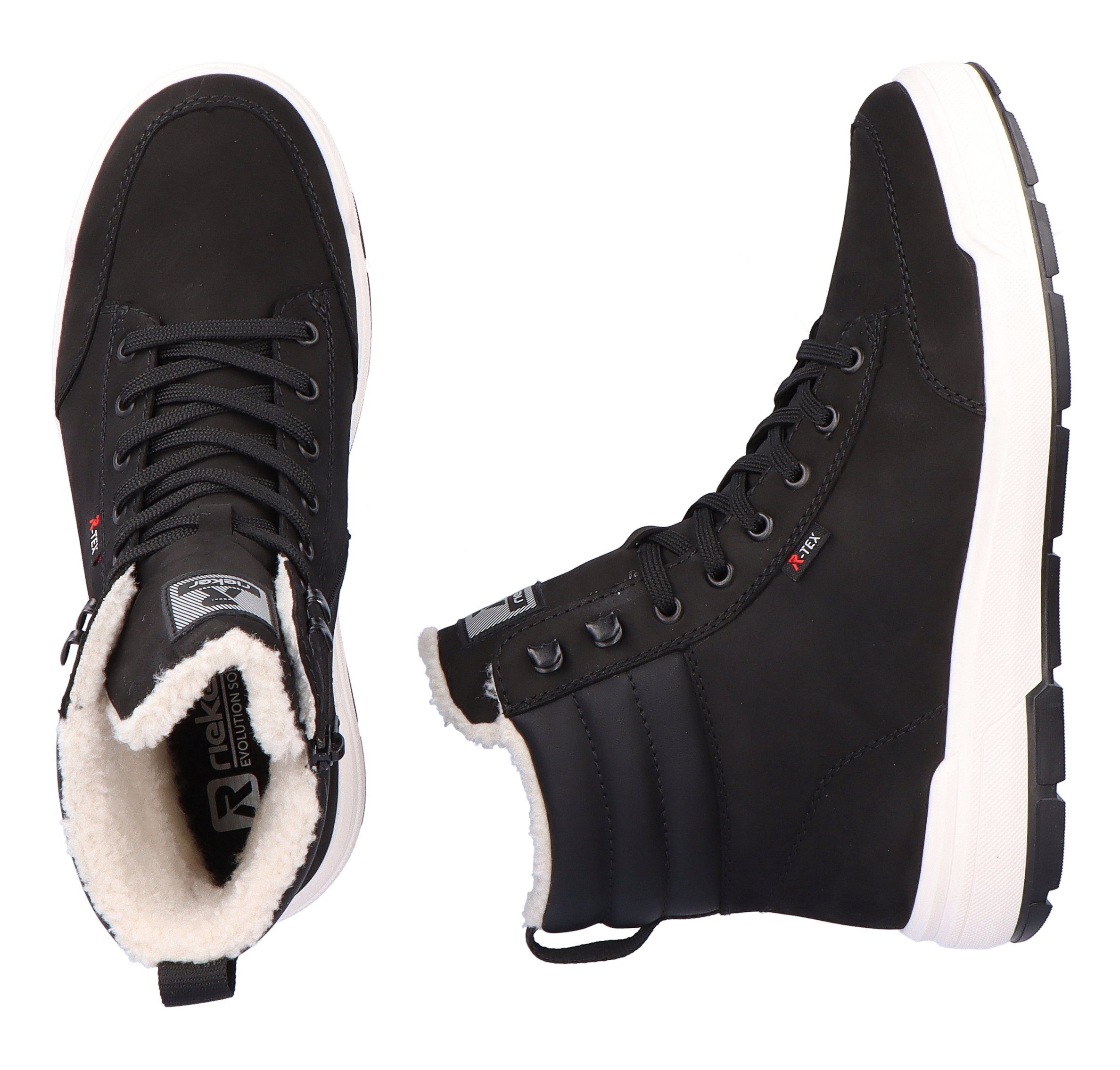Rieker EVOLUTION Winterlaarzen ankle boot, lace-up boots with tex membrane