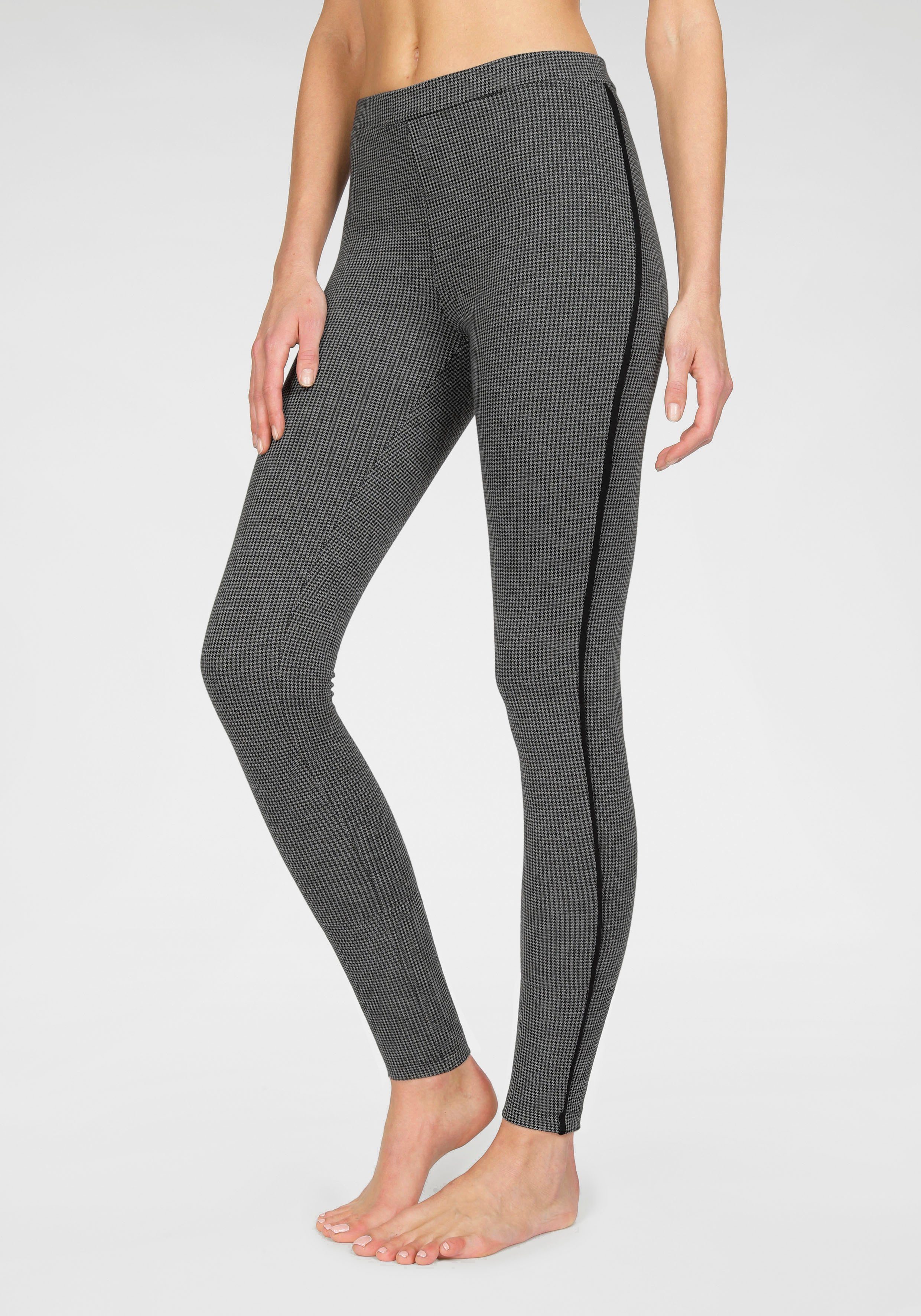 Lascana Legging met pepita motief