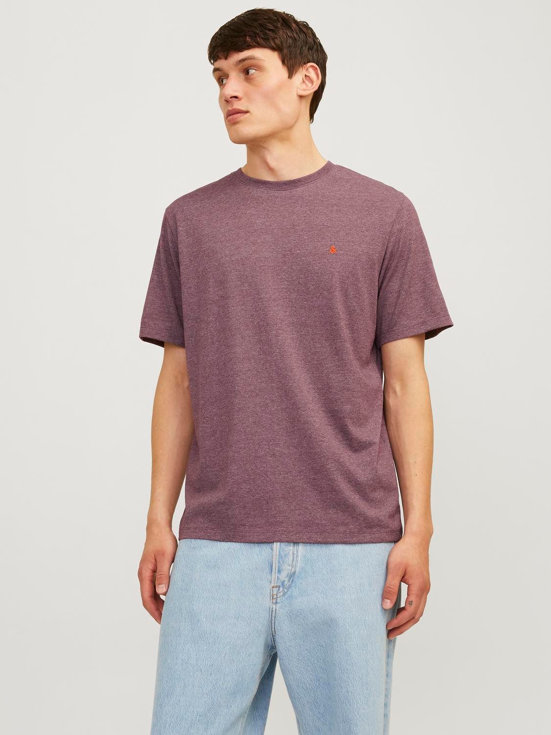 Jack & Jones Shirt met ronde hals JJEPAULOS TEE SS CREW NECK NOOS