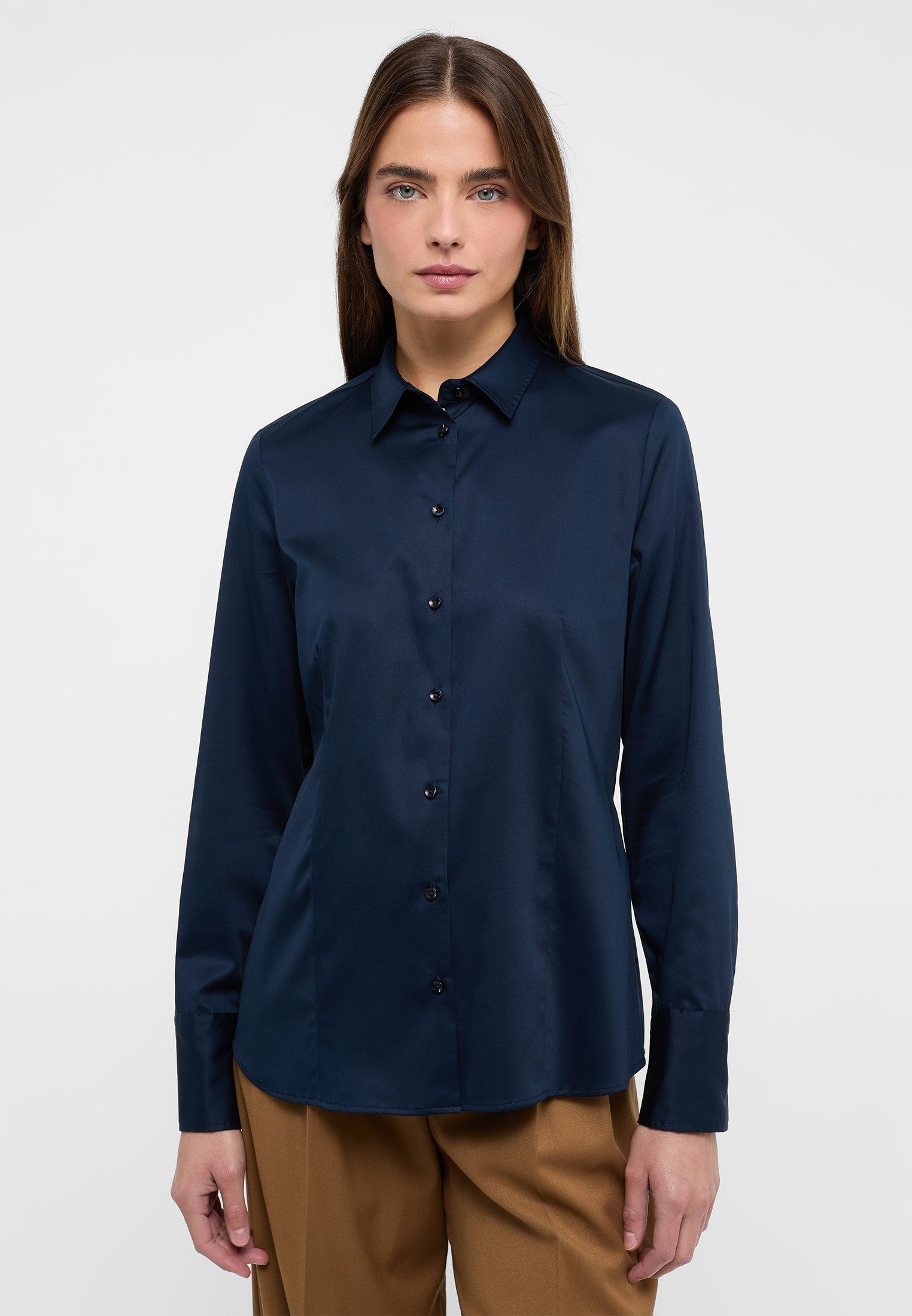 Eterna Overhemdblouse Regular fit EASY IRON (gemakkelijk te strijken)