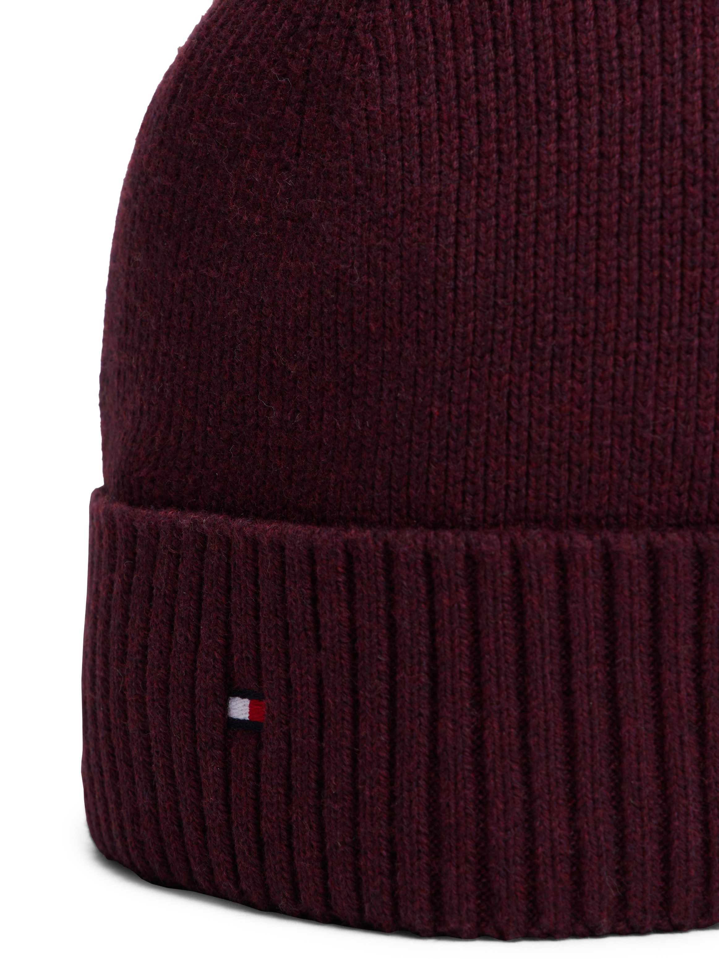 Tommy Hilfiger Gebreide muts TH FLAG PIMA COTTON BEANIE