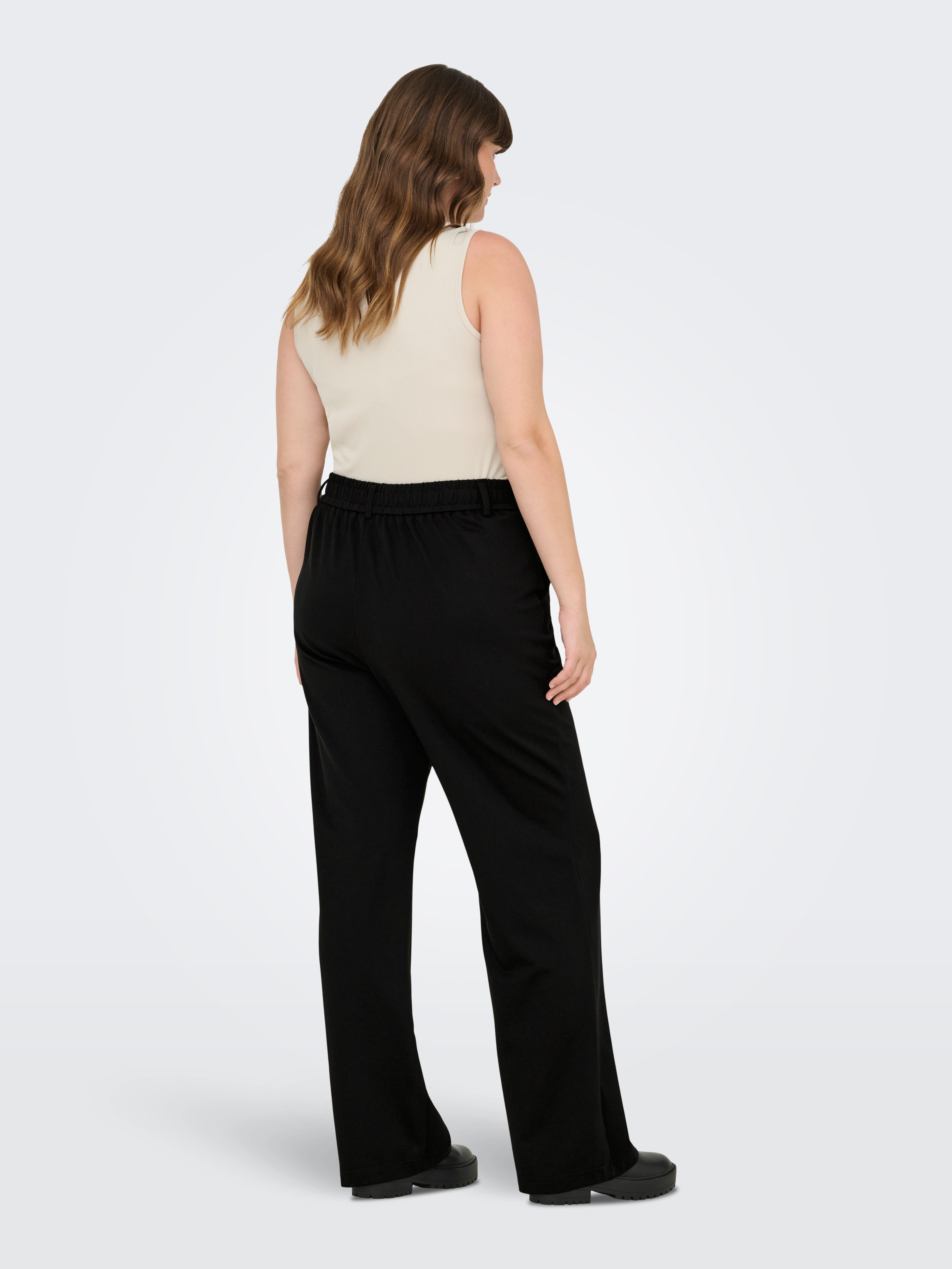 ONLY CARMAKOMA Pantalon CARGOLDTRASH LIFE MW STRAIGHT PANT NOOS