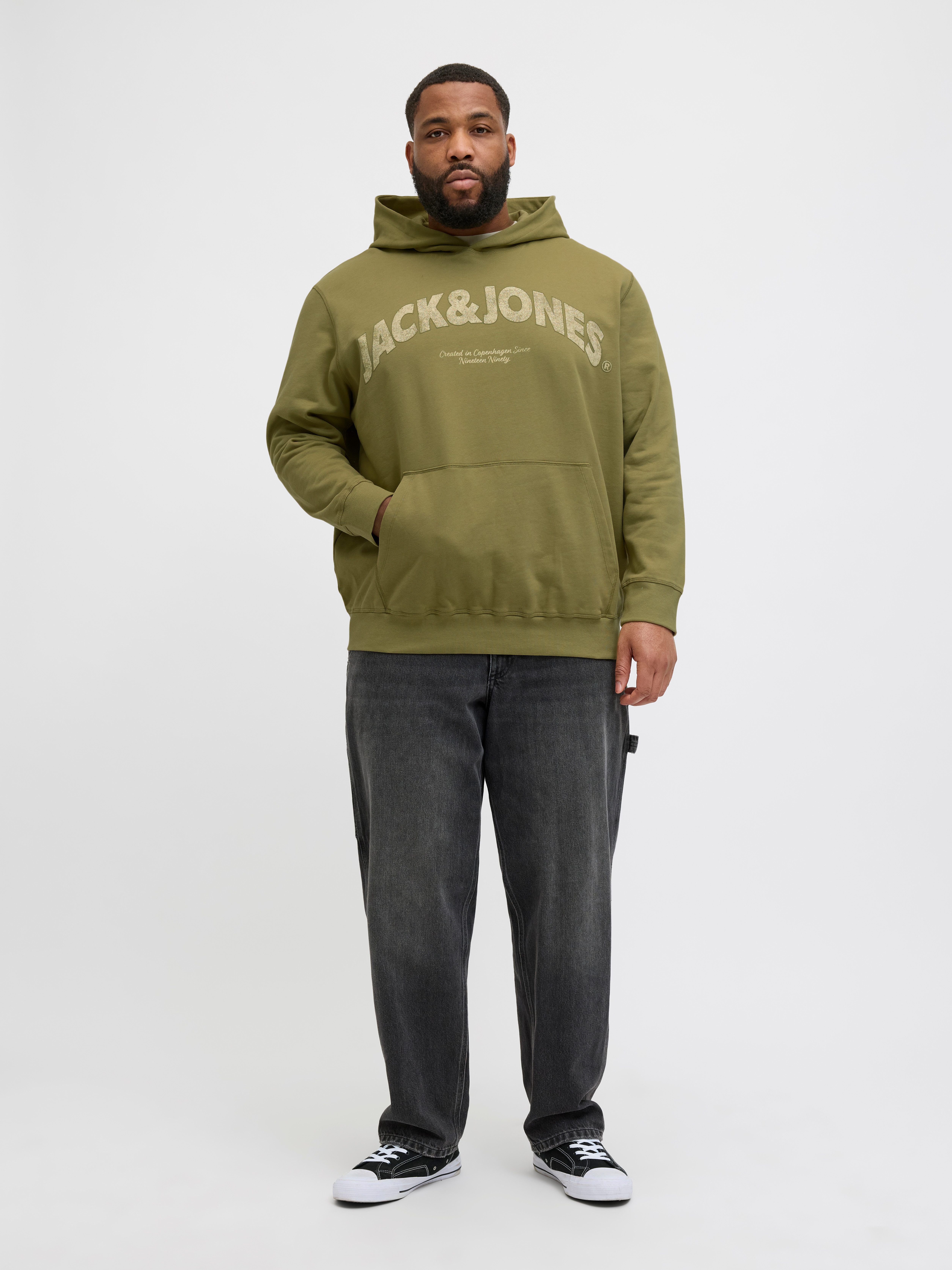 Jack & Jones PlusSize Hoodie JORALMERIA SWEAT HOOD PLS