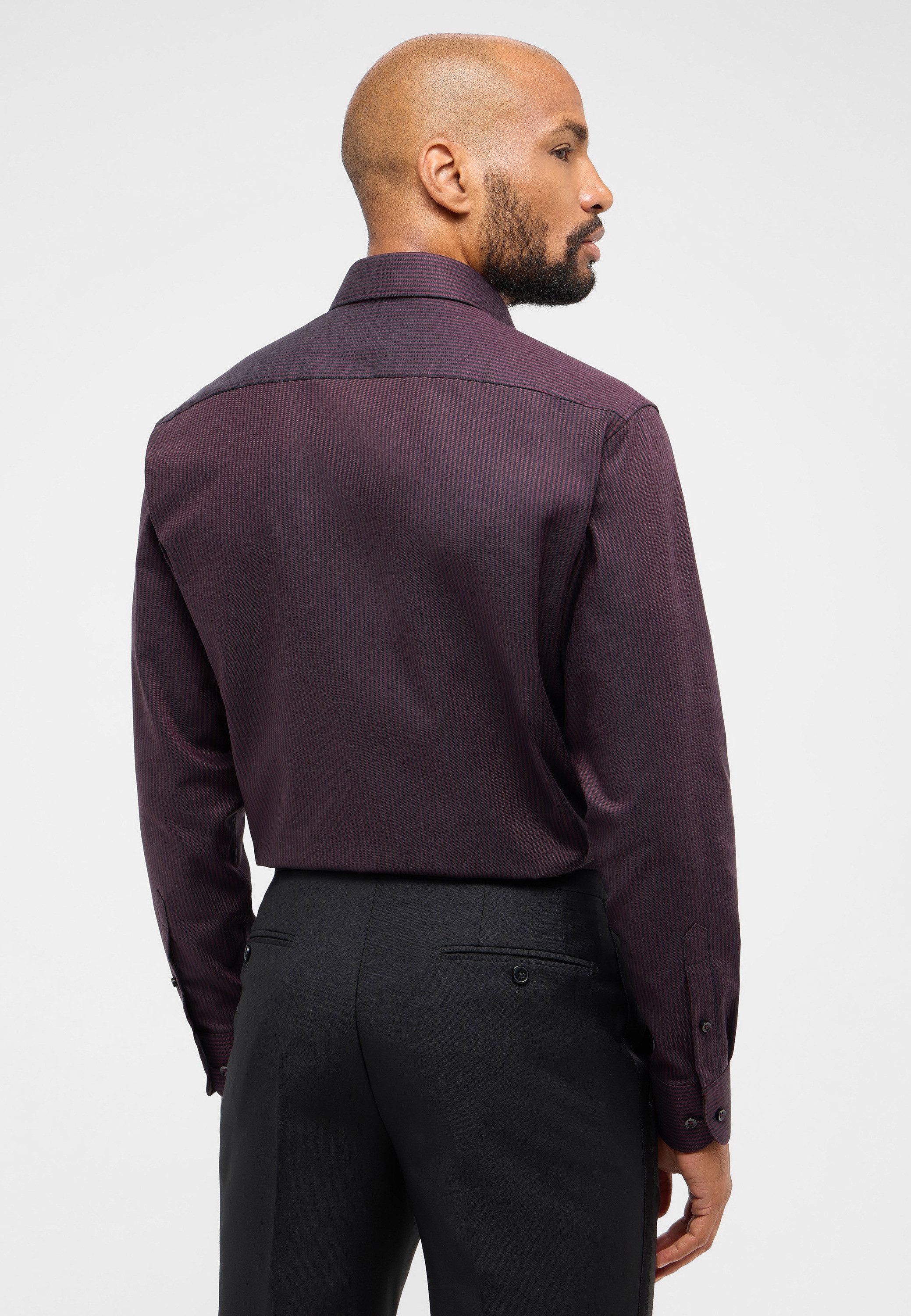 Eterna Overhemd met lange mouwen MODERN FIT NON IRON (strijkvrij)