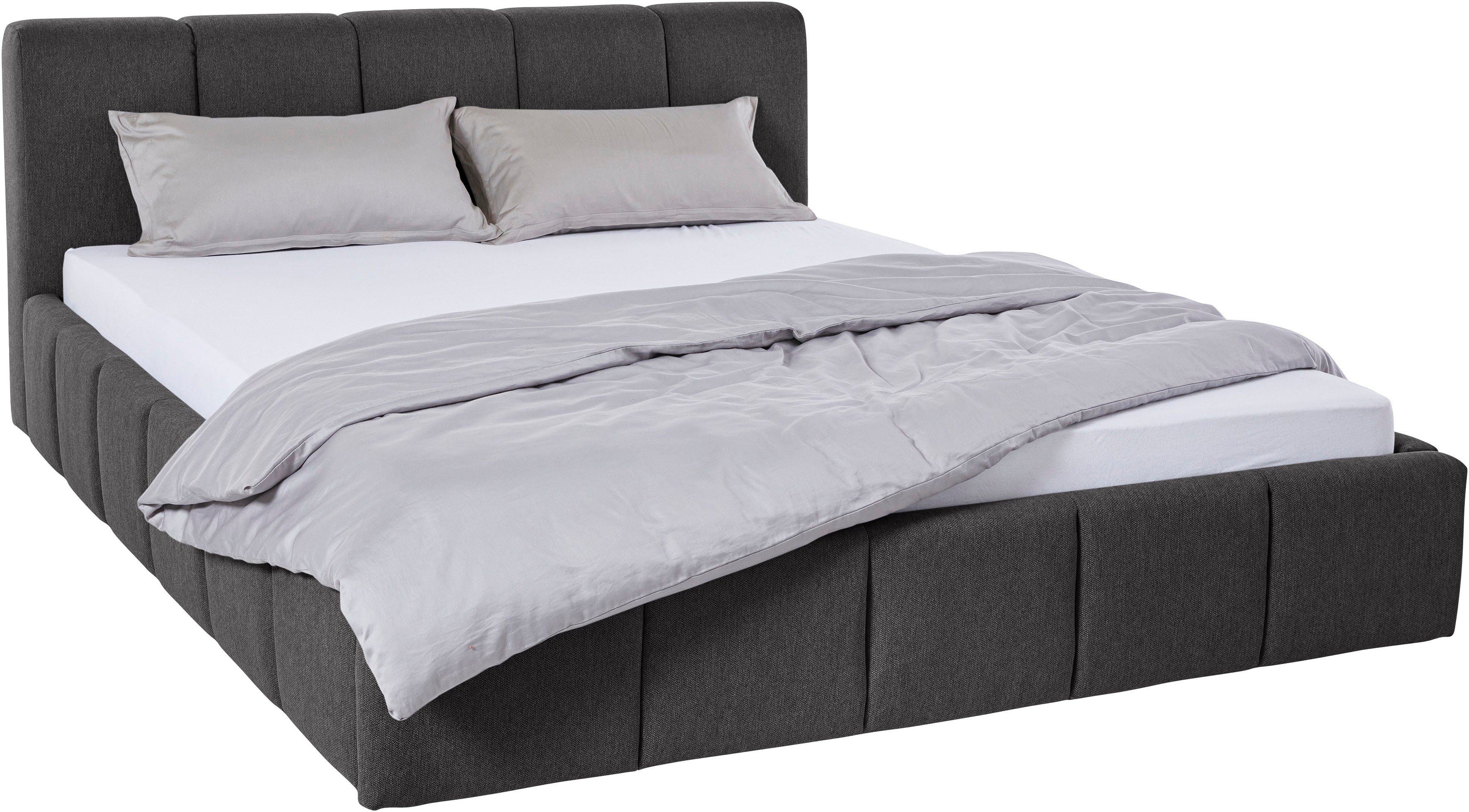 LeGer Home by Lena Gercke Gestoffeerd bed Maileen in 5 breedten en 3 kleuren, incl. rolbodem