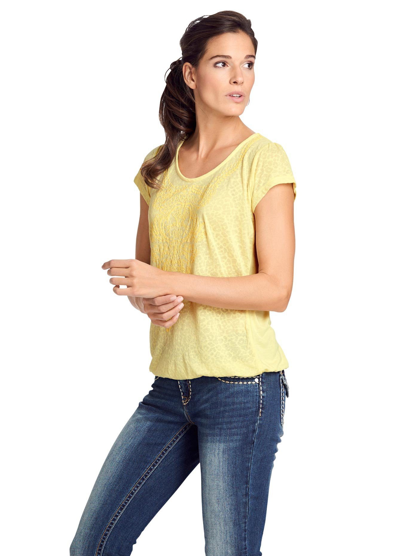 heine Shirt met ronde hals (1-delig)