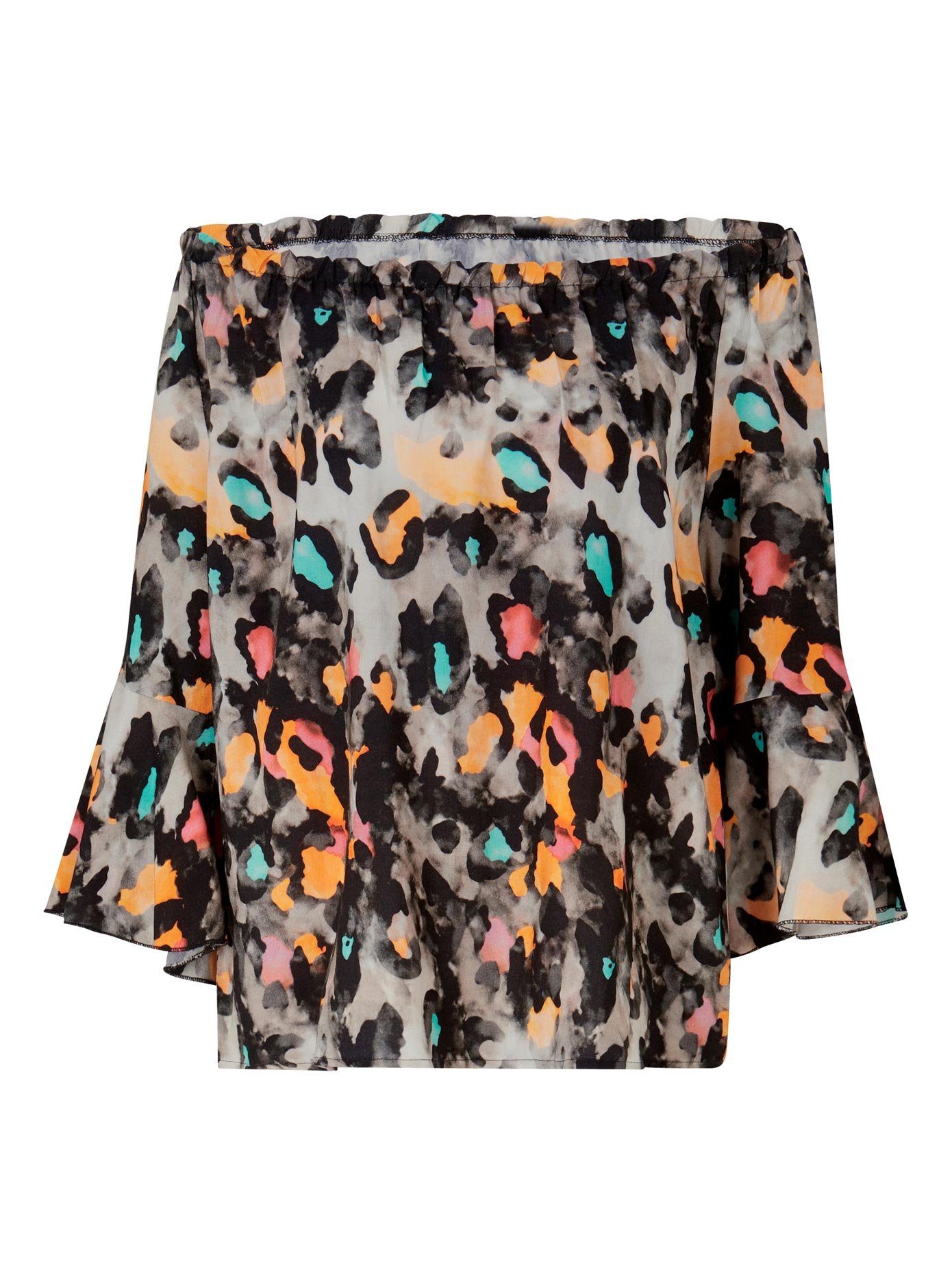 heine Blouse met carmenhals