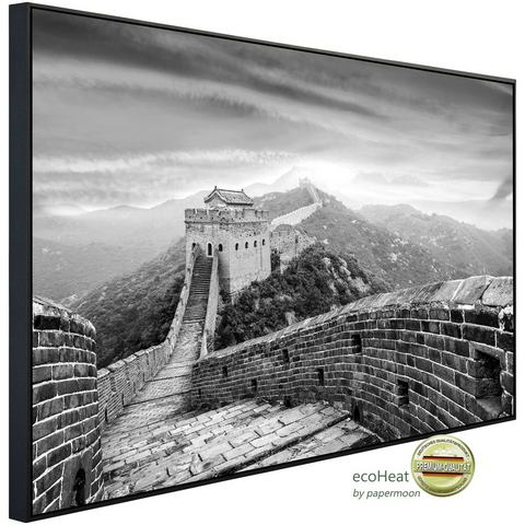 Papermoon Infraroodverwarming Chinesische Mauer Schwarz & Weiß