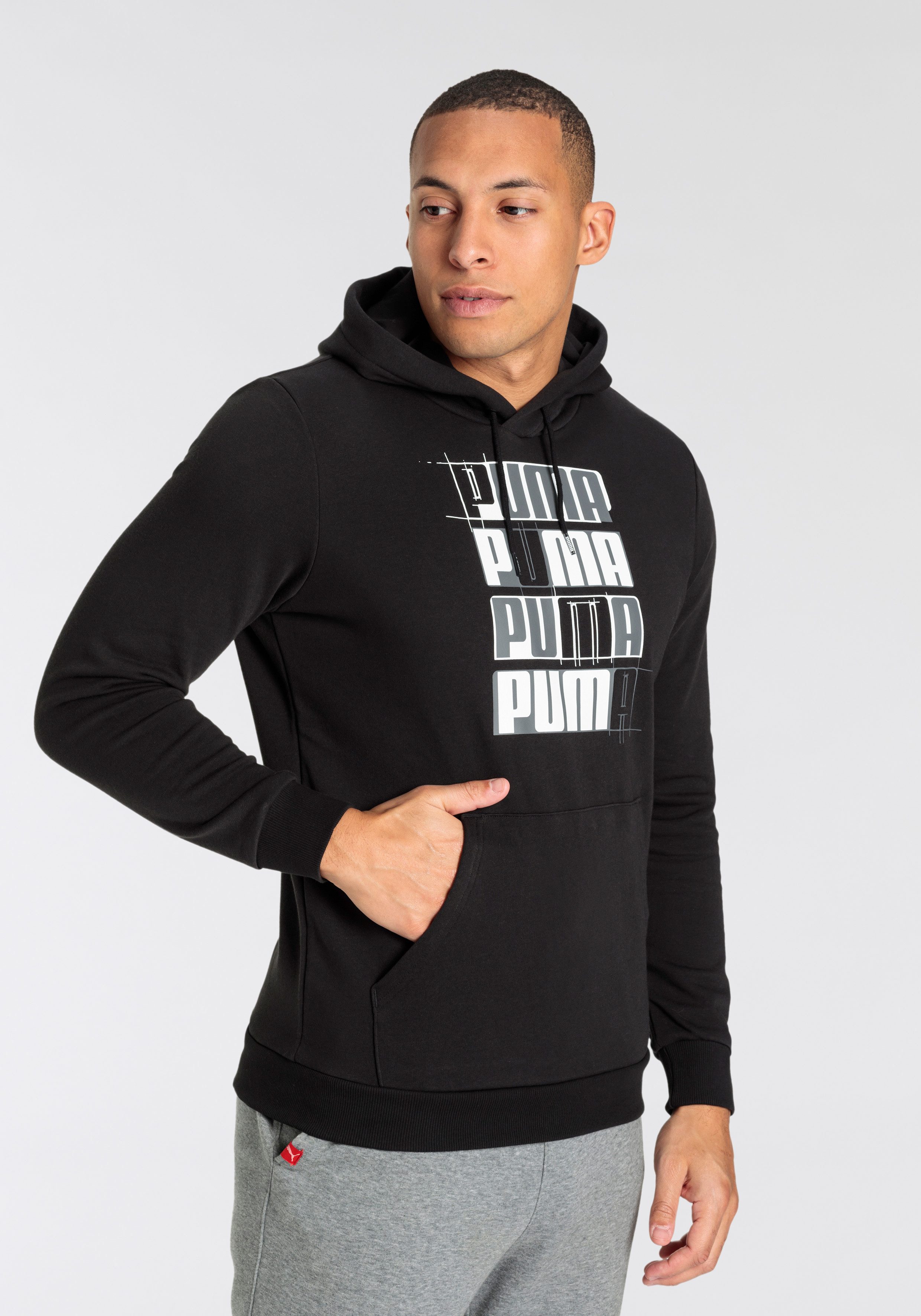 PUMA Hoodie ESS+ LOGO LAB HOODIE TR (1-delig)