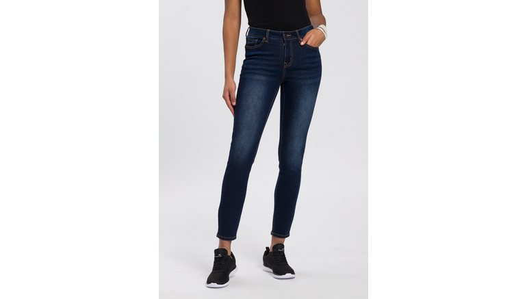 KangaROOS Slim fit jeans CROPPED HIGH WAIST SLIM FIT Nieuwe collectie